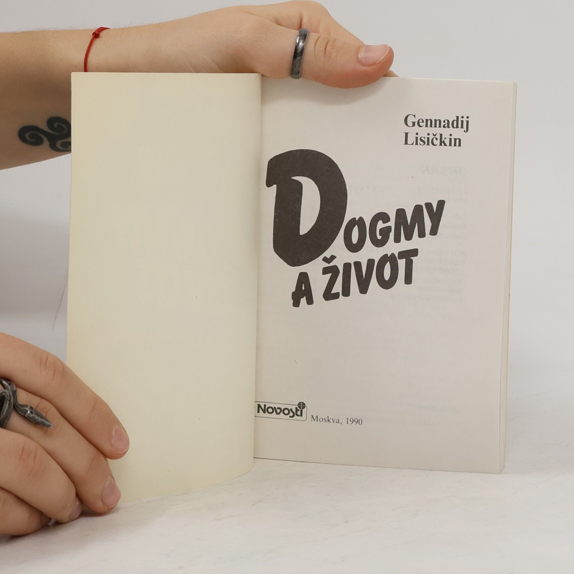 Gennadij Stepanovič Lisičkin Dogmy a život