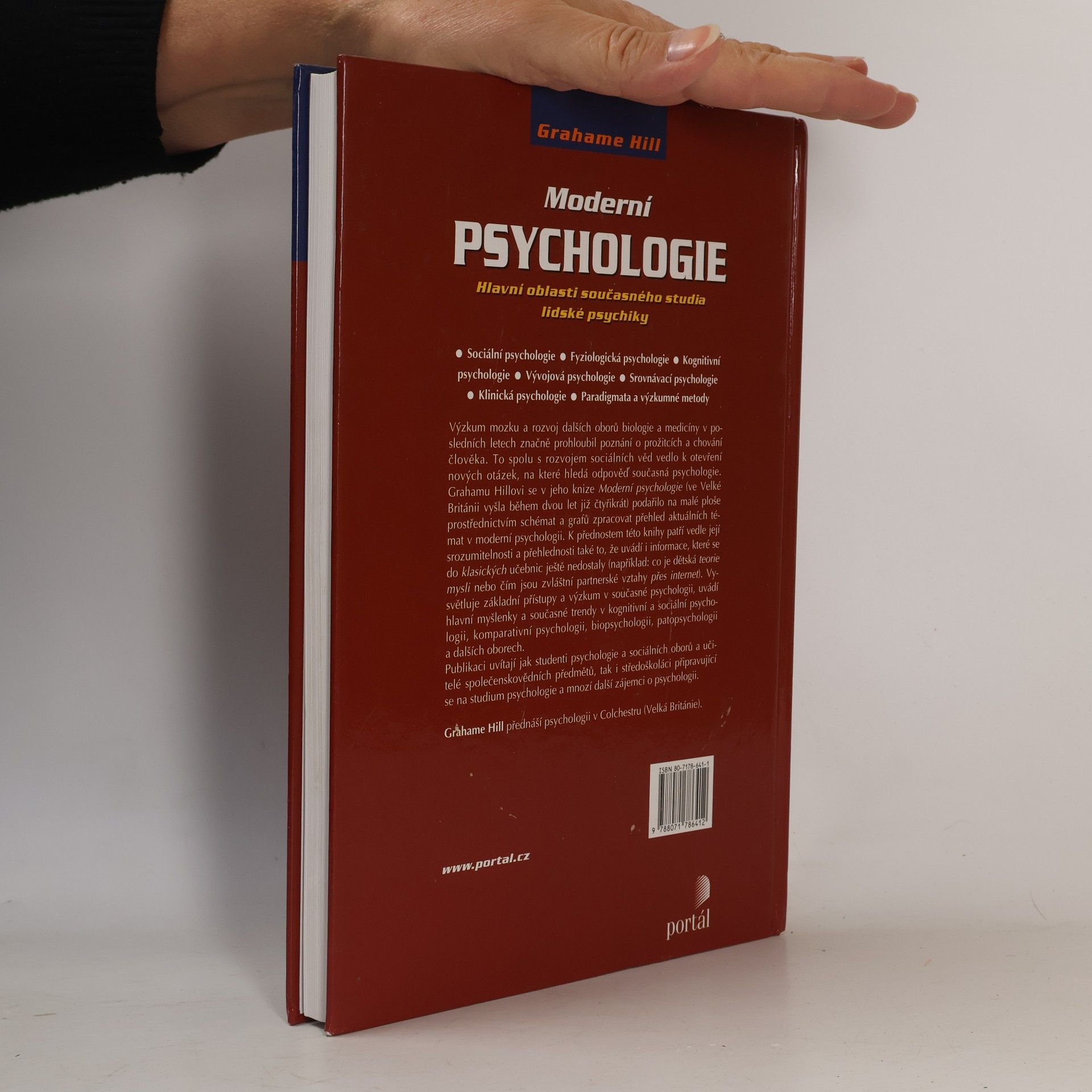 Grahame Hill Moderní psychologie. Hlavní oblasti současného studia lidské psychiky