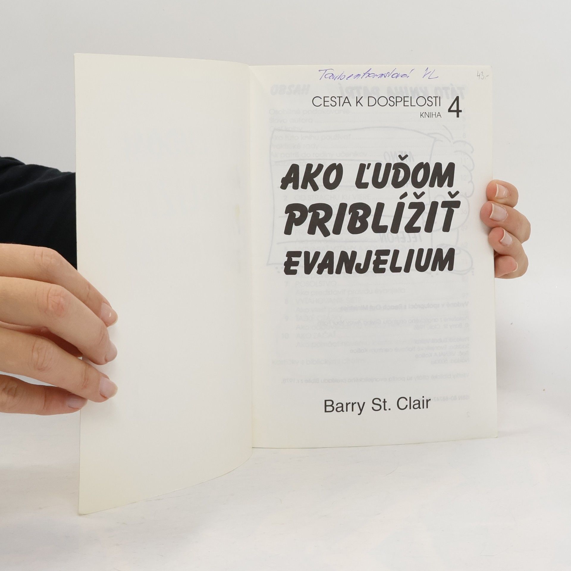 Barry Saint Clair Ako ľuďom priblížiť evanjelium 4