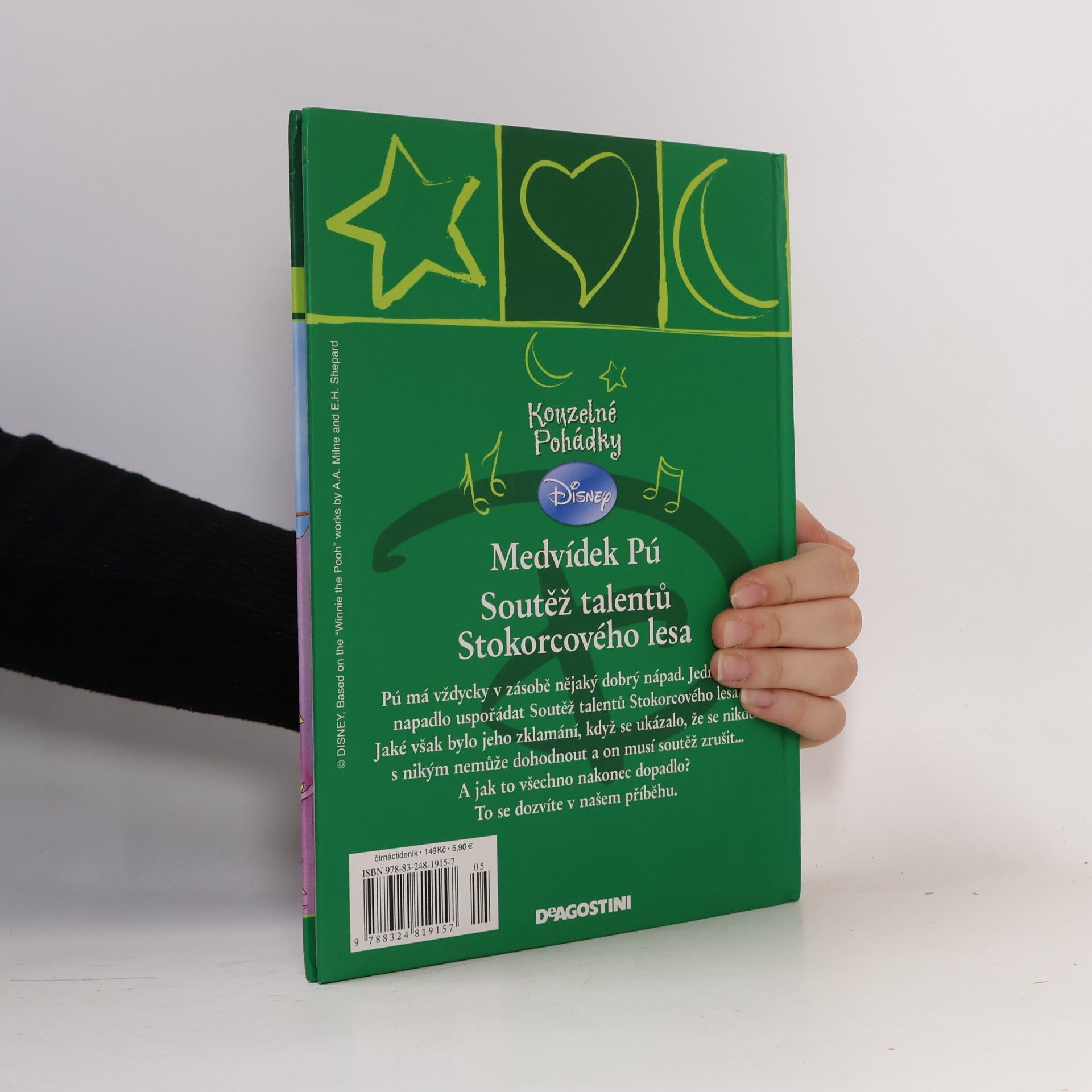 Kolektiv autorů Medvídek Pú. Soutěž talentů Stokorcového lesa
