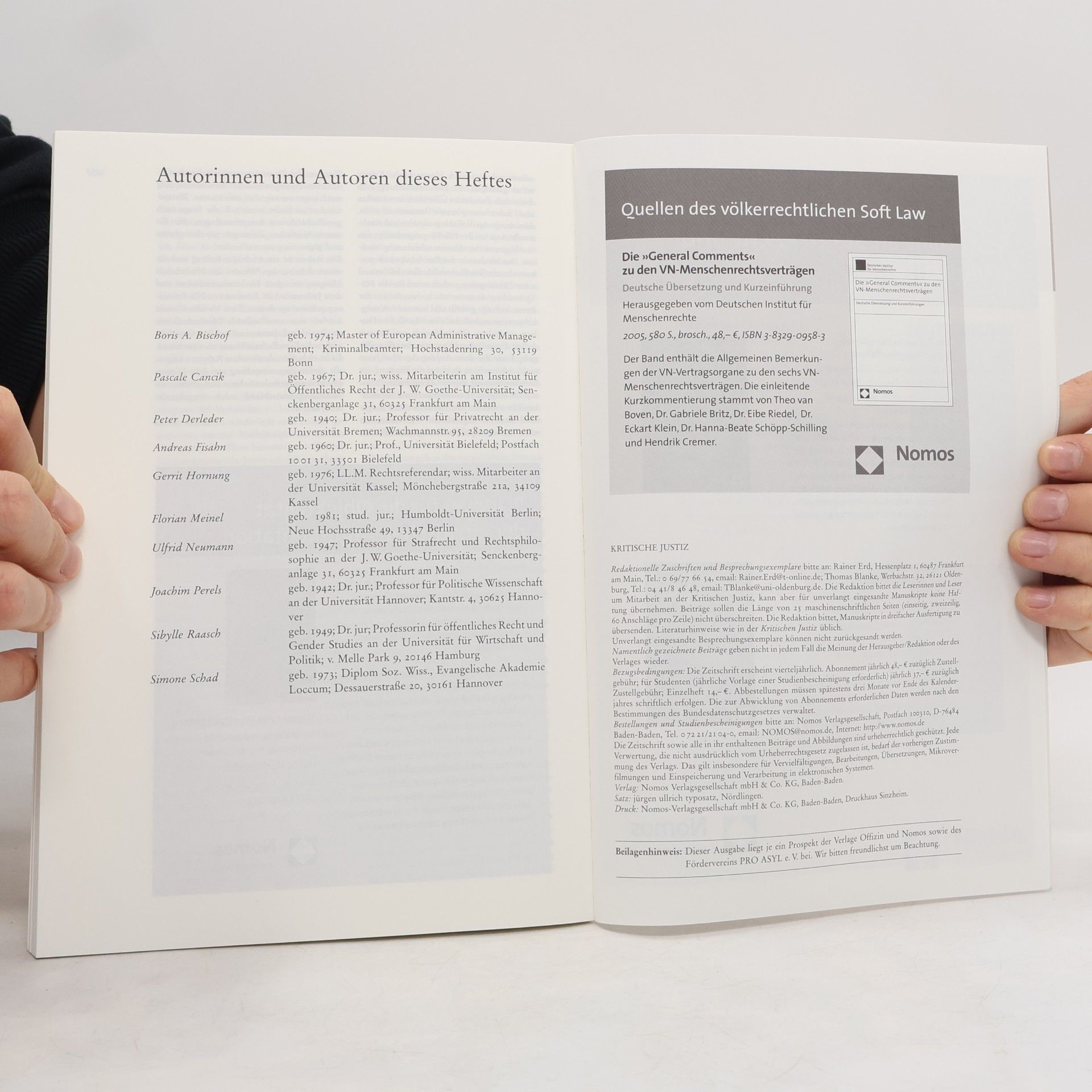 Autorenkollektiv Kritische Justiz. Jahrgang 37, Heft 4