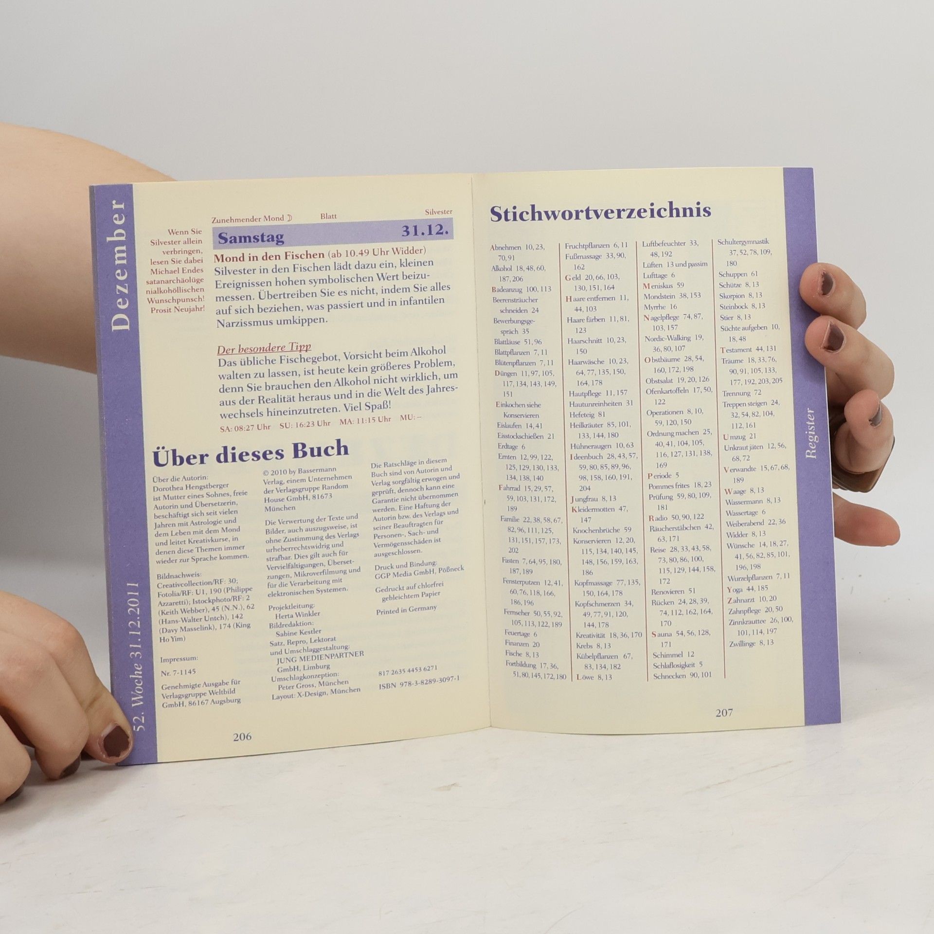 Dorothea Hengstberger Mond Kalender 2011