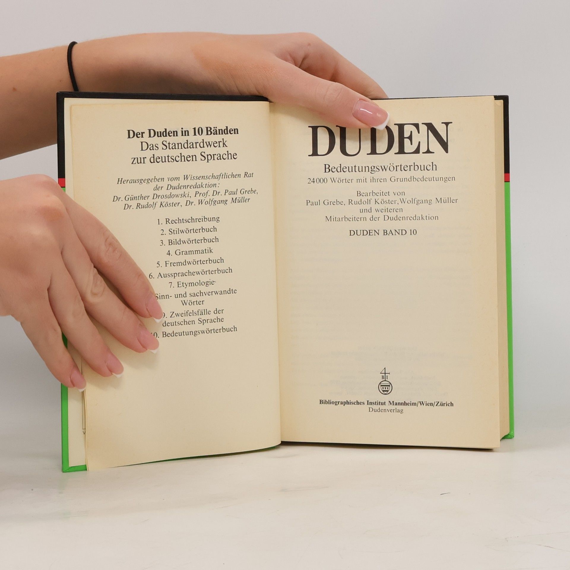 Autorenkollektiv Das Bedeutungswörterbuch 10