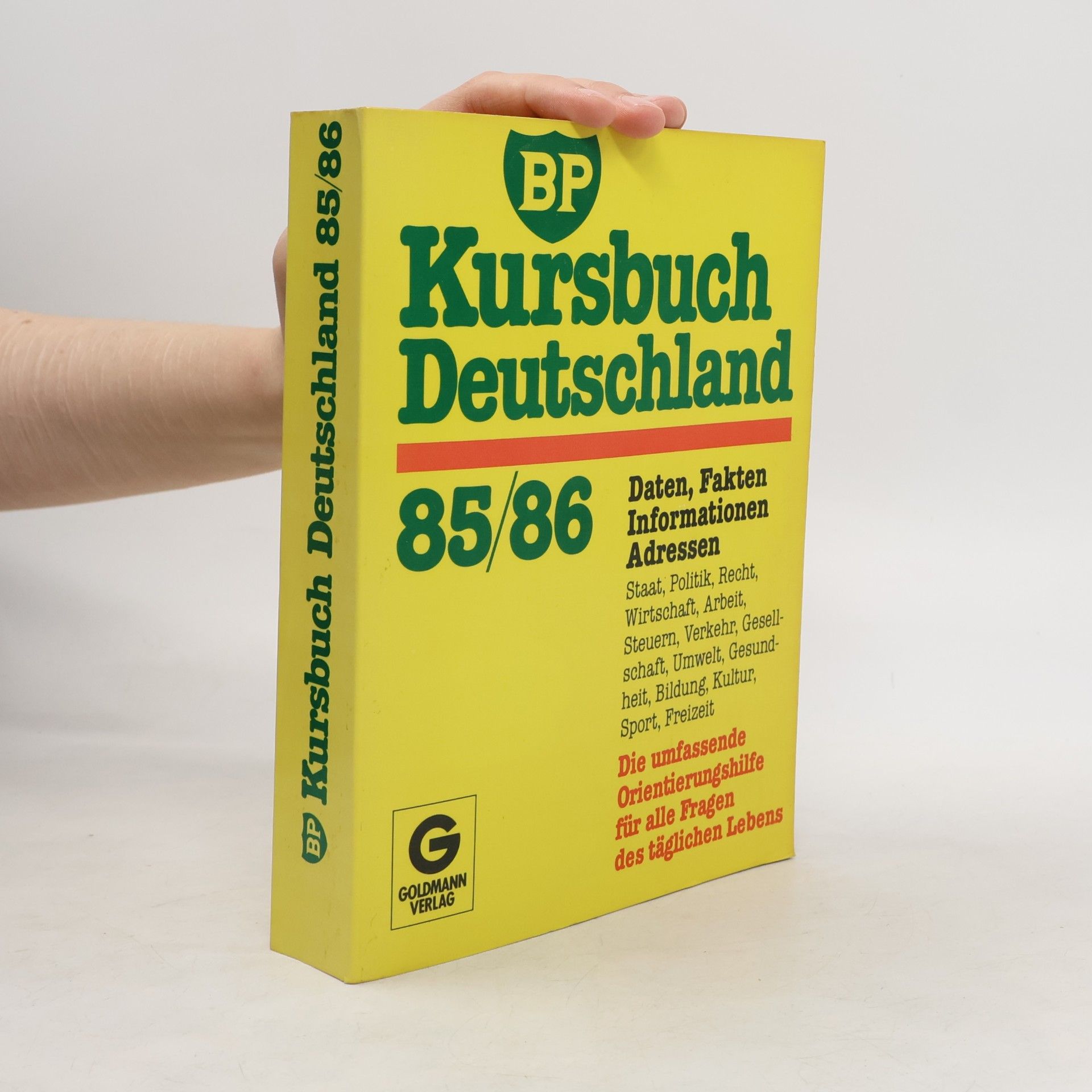 Autorenkollektiv Kursbuch Deutschalnd 85/86