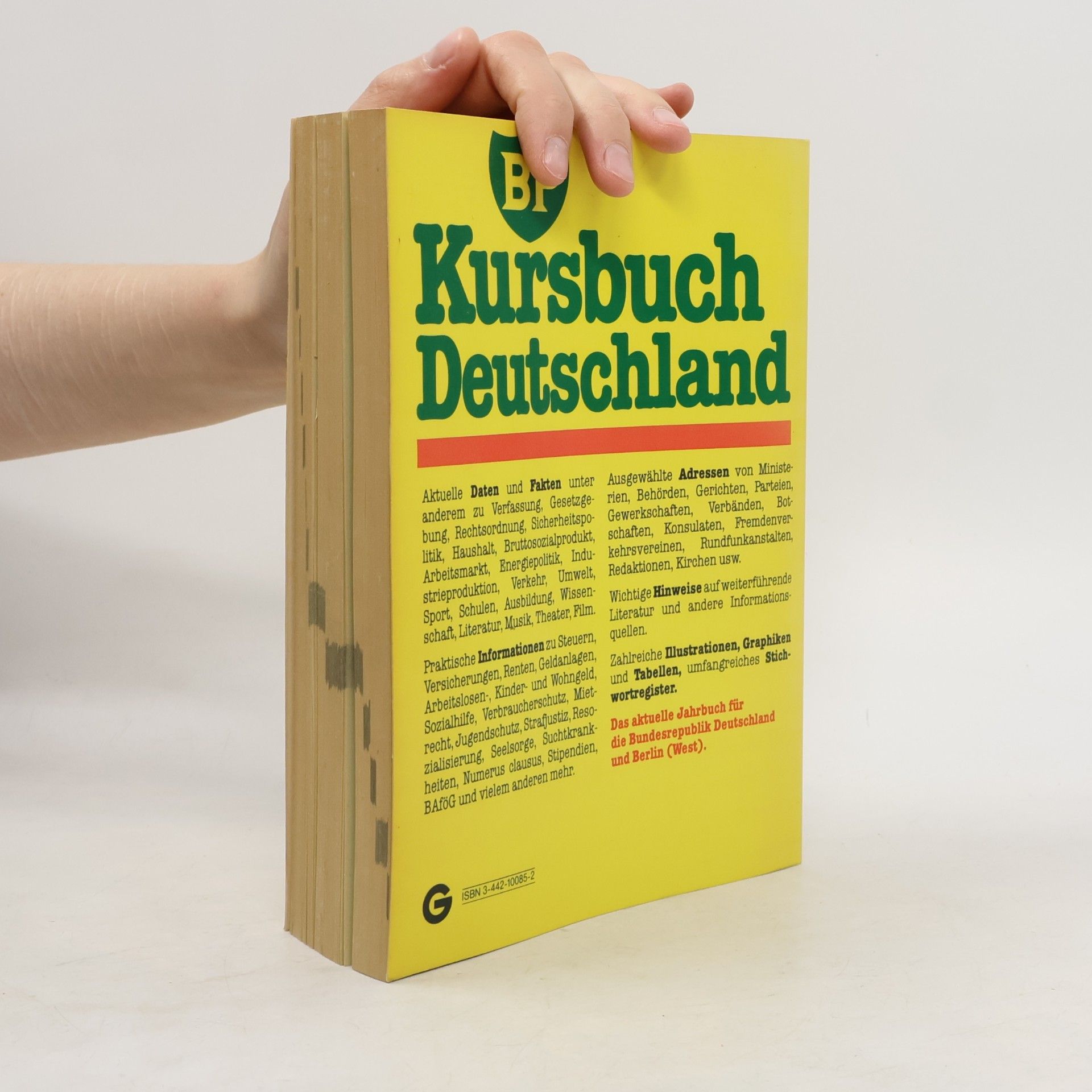 Autorenkollektiv Kursbuch Deutschalnd 85/86