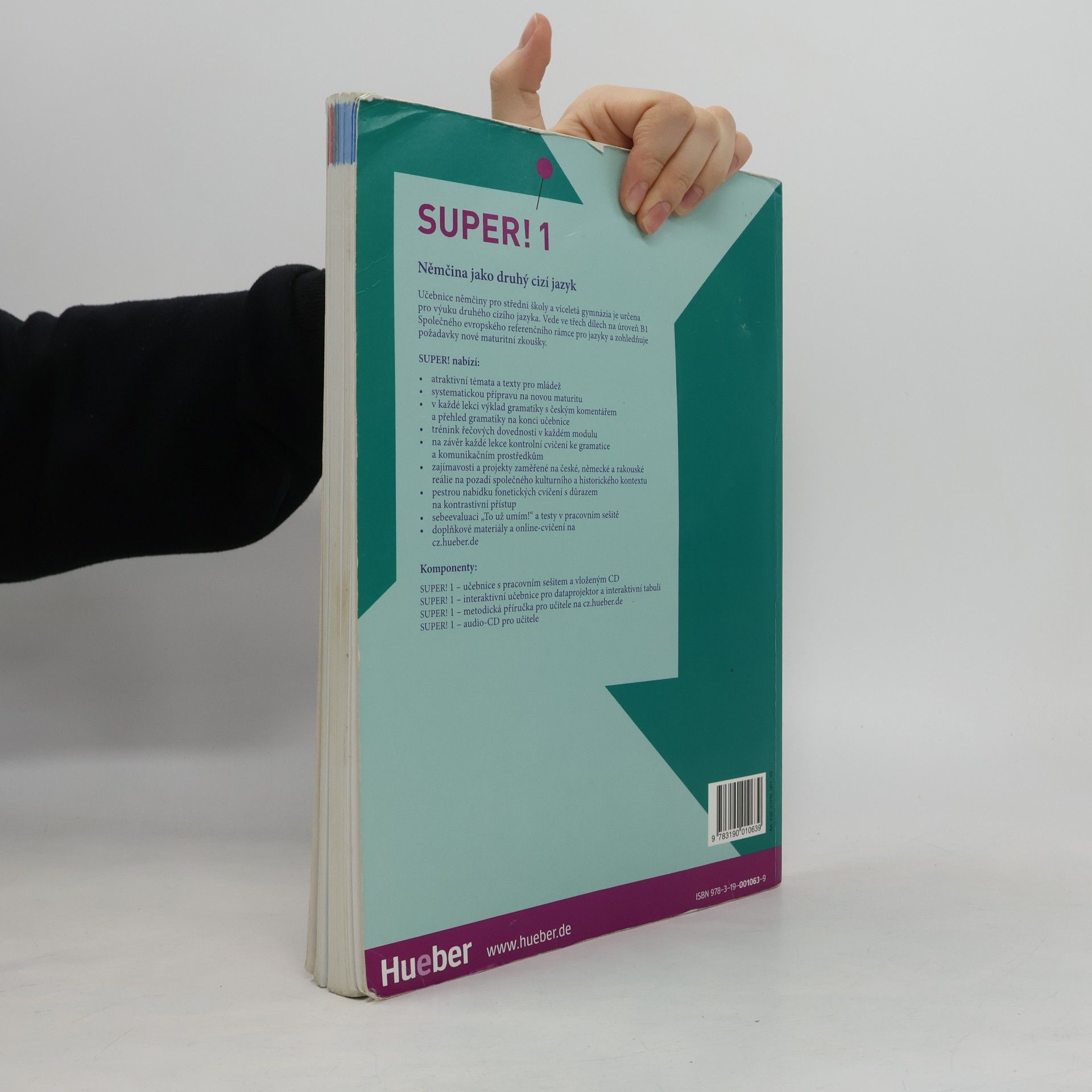 Autores varios Super! 1 : němčina jako druhý cizí jazyk : učebnice a pracovní sešit