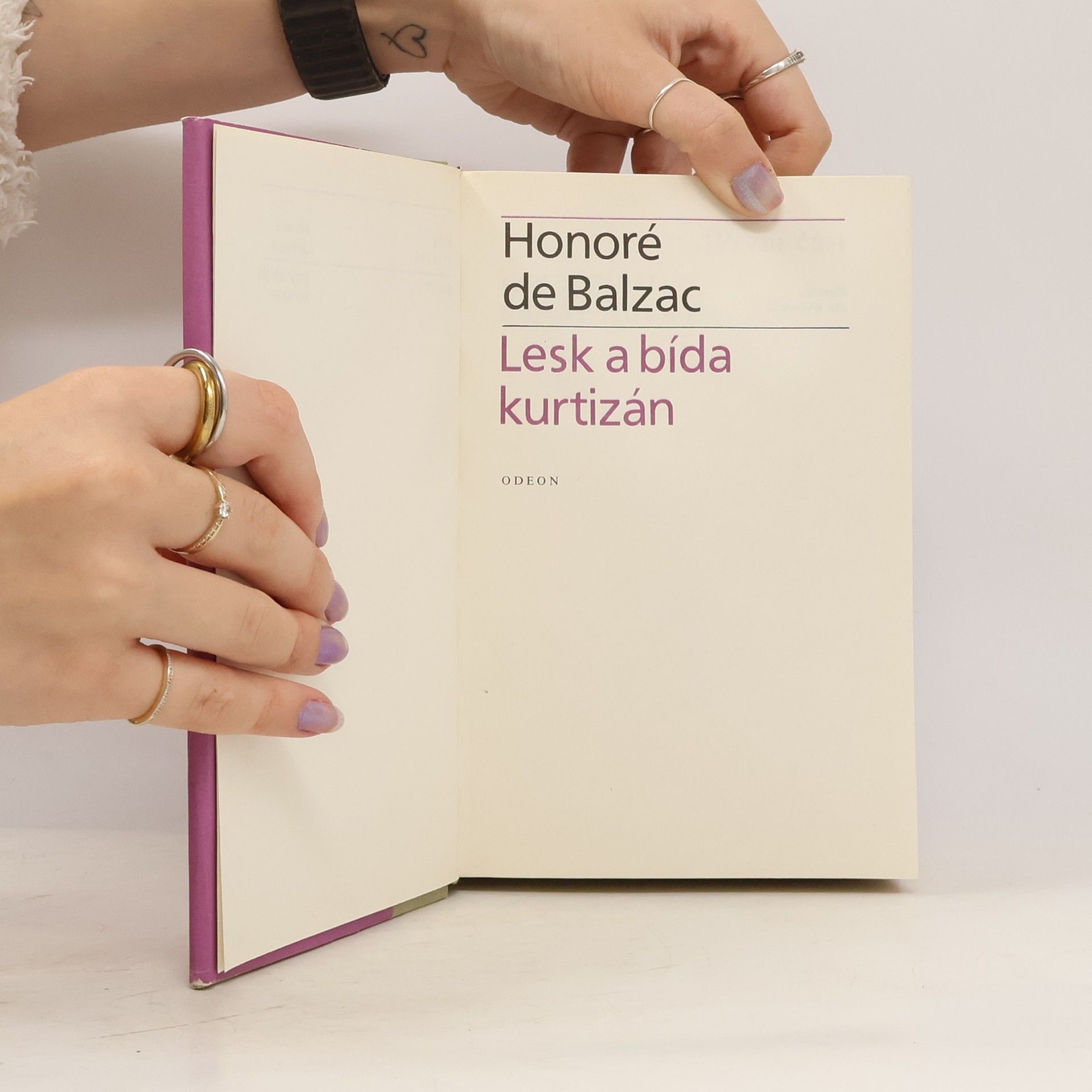 Honoré de Balzac Lesk a bída kurtizán