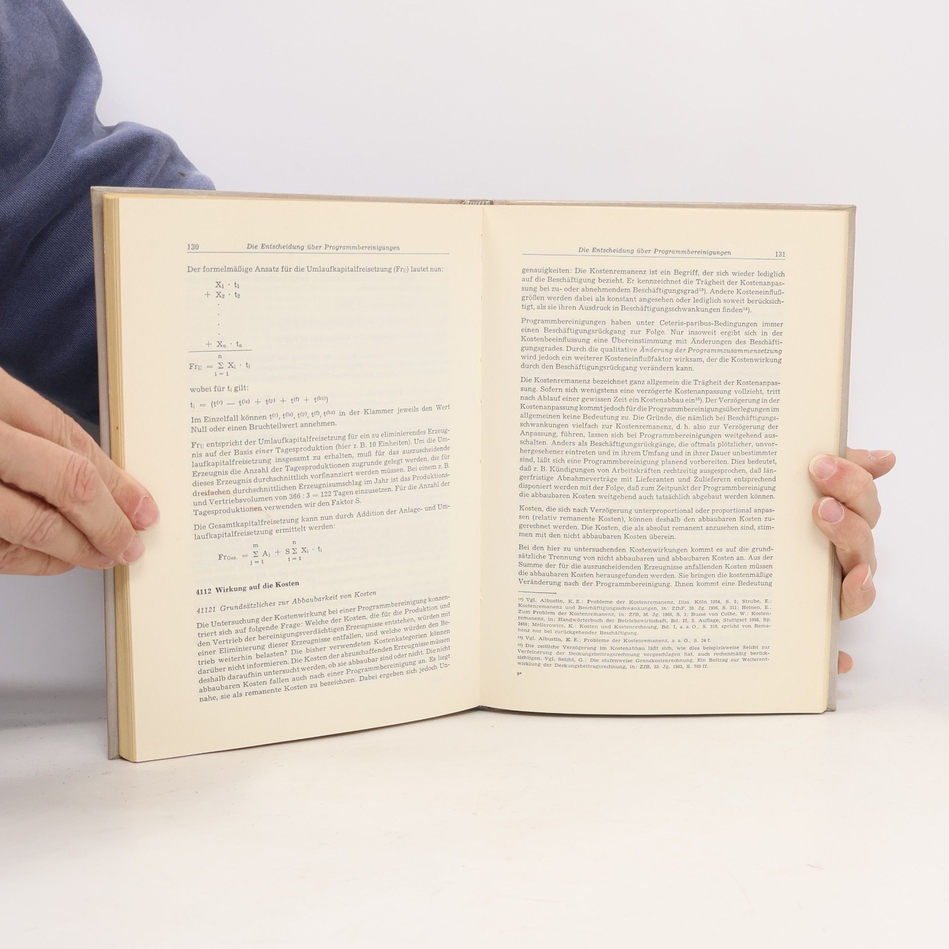 Dr. Wolfgang Majer Programmbereinigung als unternehmenspolitisches Problem