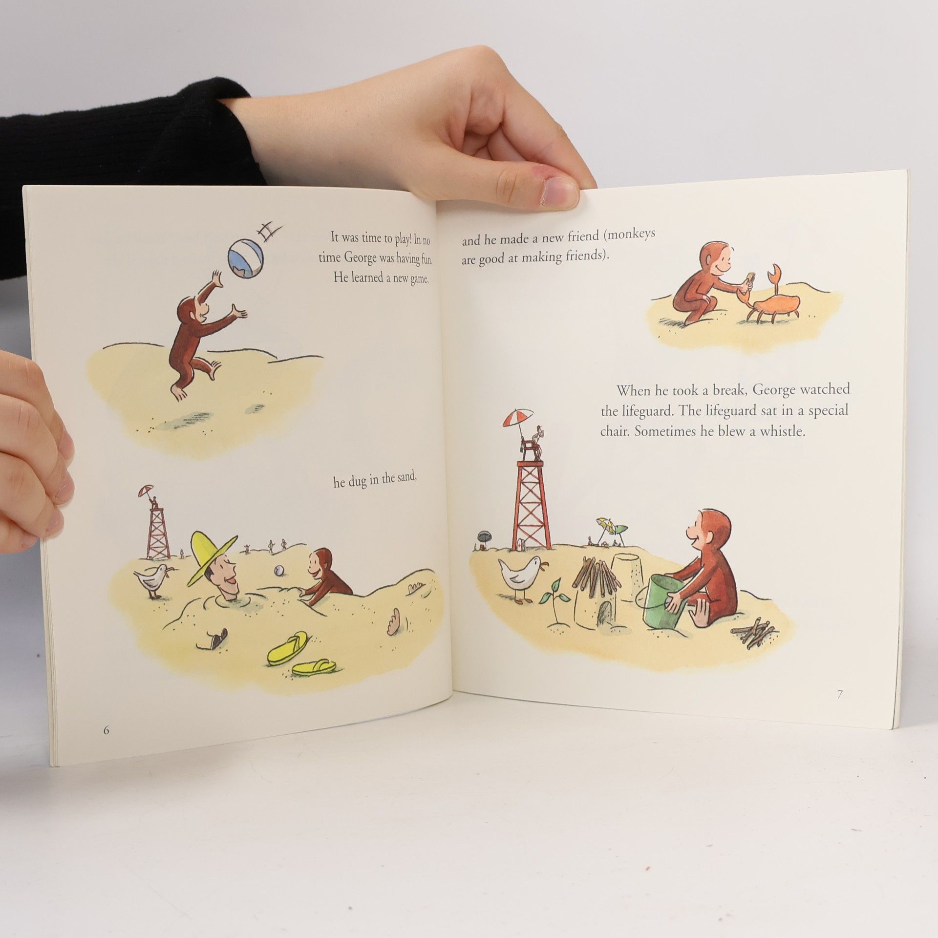 H. A. Rey Curious George Goes to the Beach