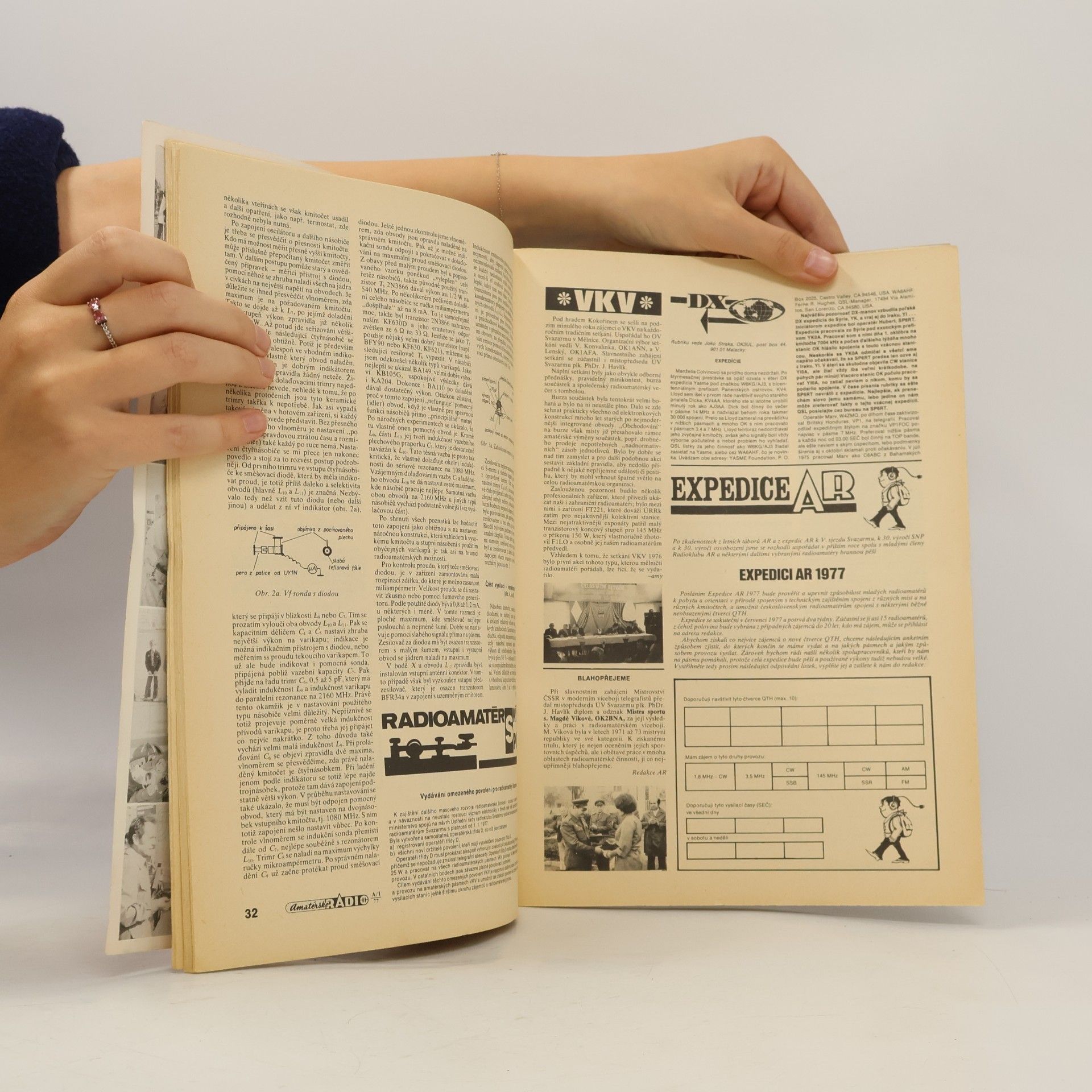 Kolektiv autorů Amatérské rádio 1/1977