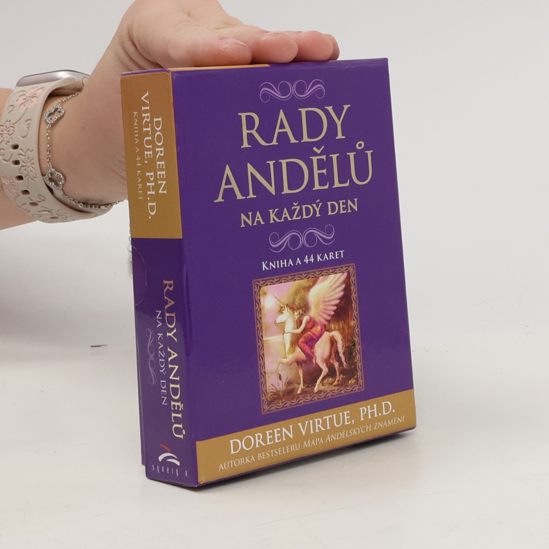 Doreen Virtue Rady andělů na každý den (kniha a 44 karet)