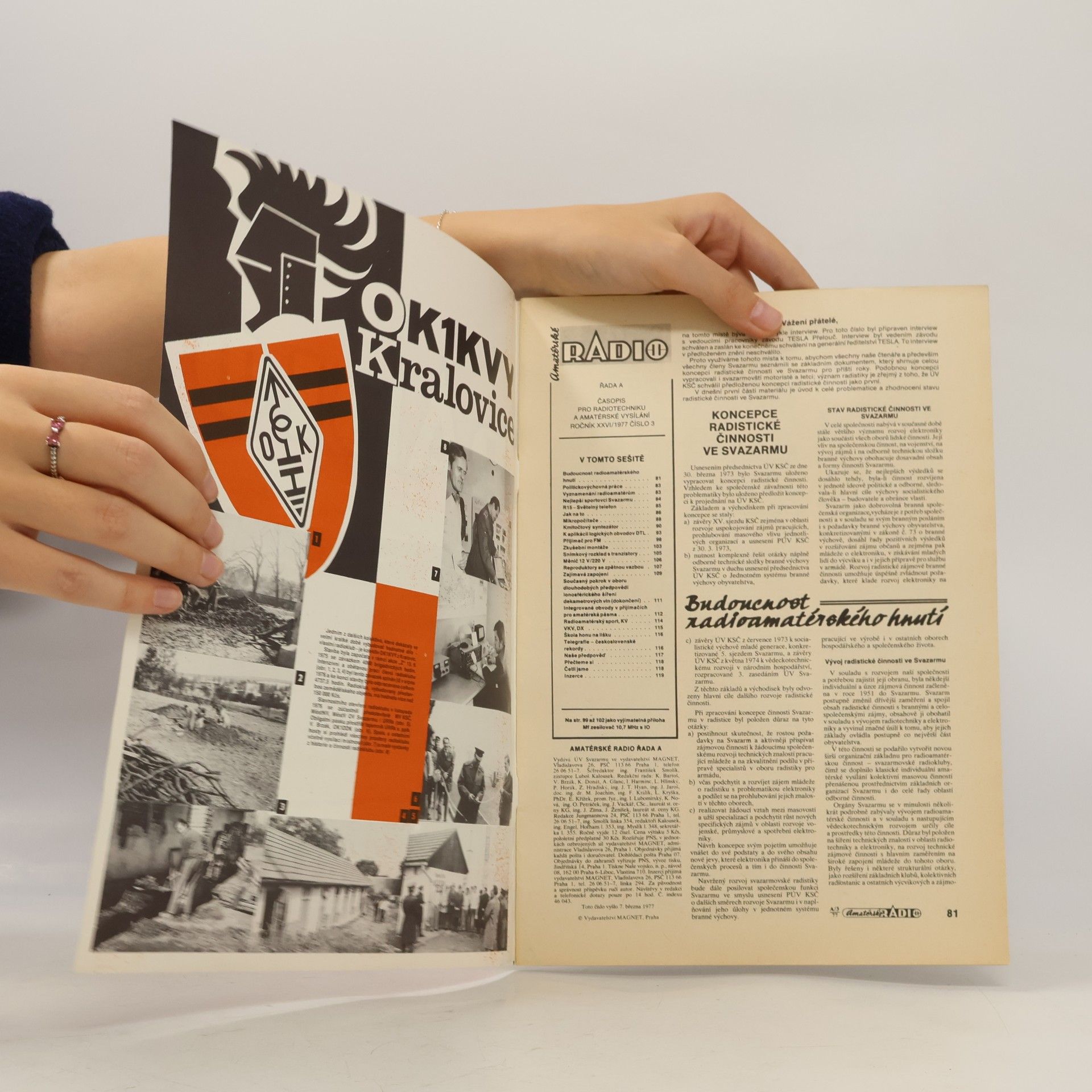Kolektiv autorů Amatérské rádio 3/1977