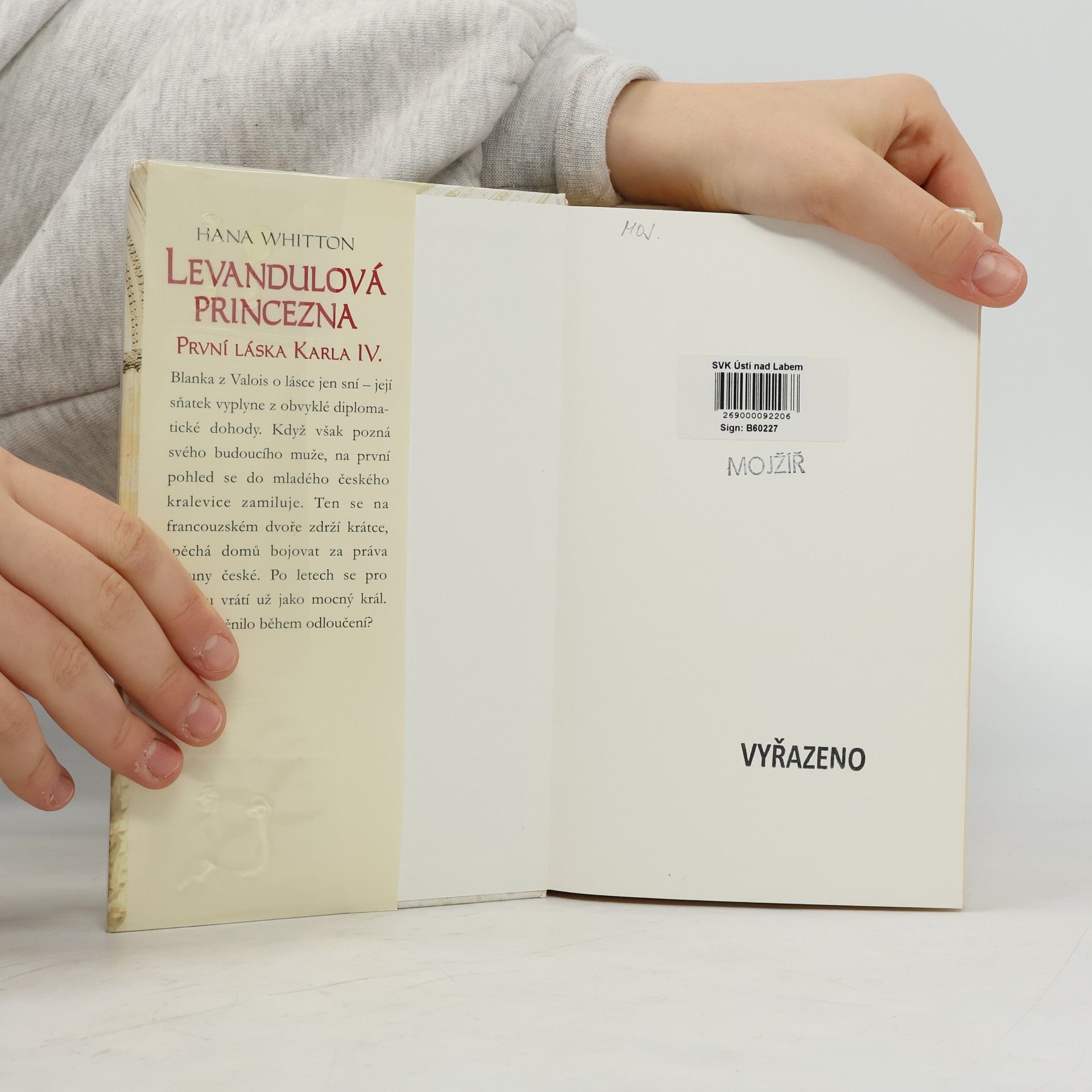 Hana Parkánová-Whitton Levandulová princezna. První láska Karla IV.