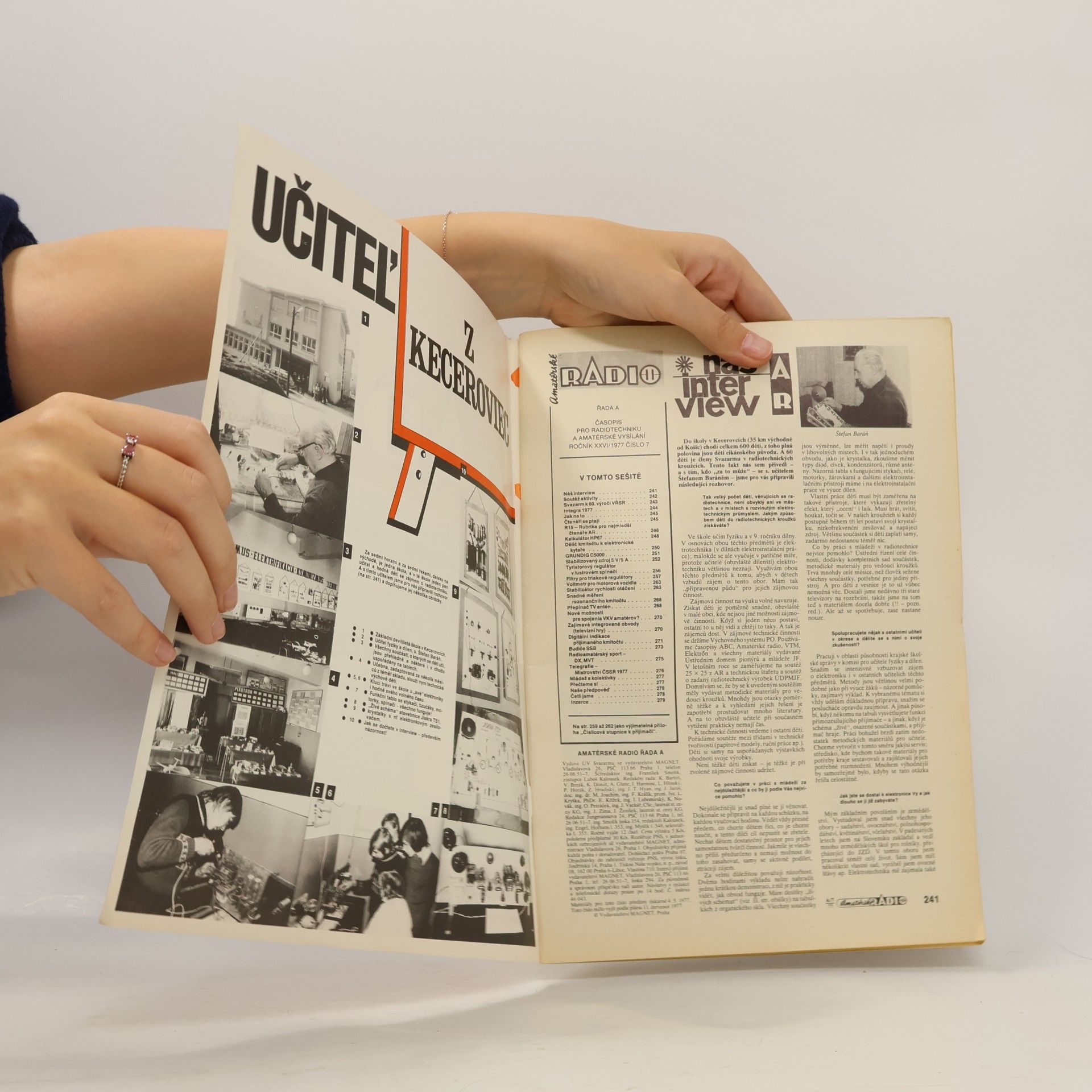Kolektiv autorů Amatérské rádio 7/1977