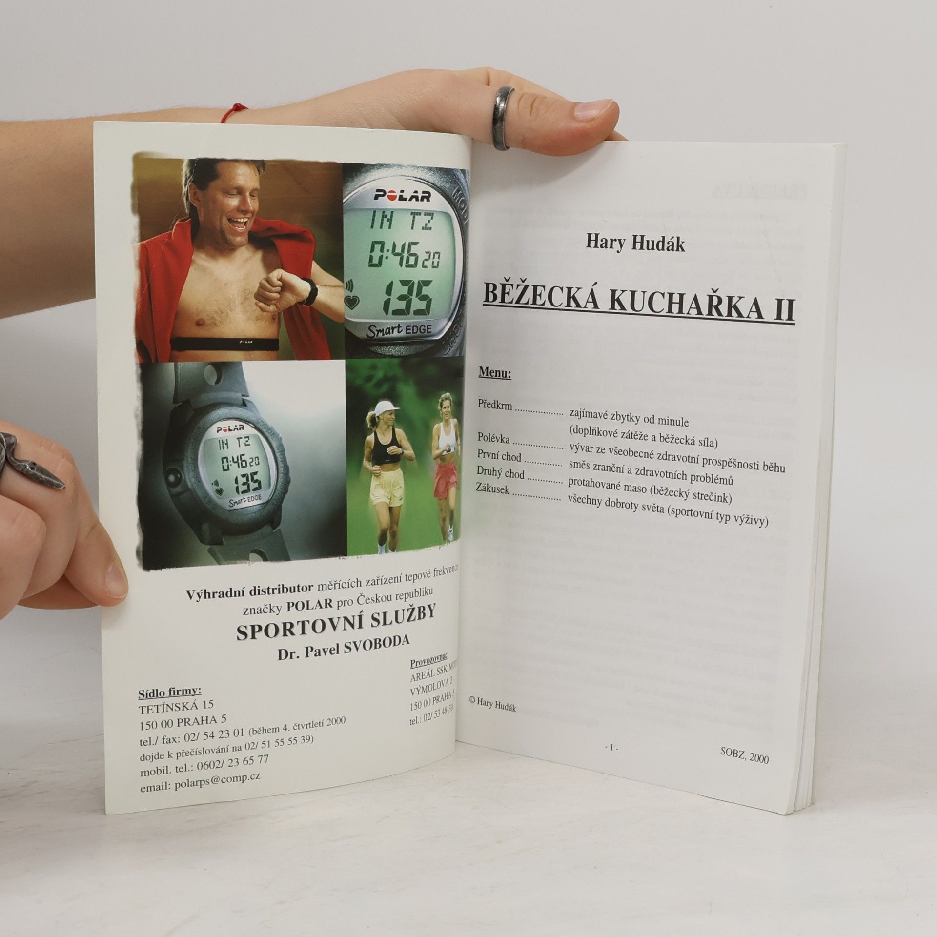 Harald Hudák Běžecká kuchařka. II. díl