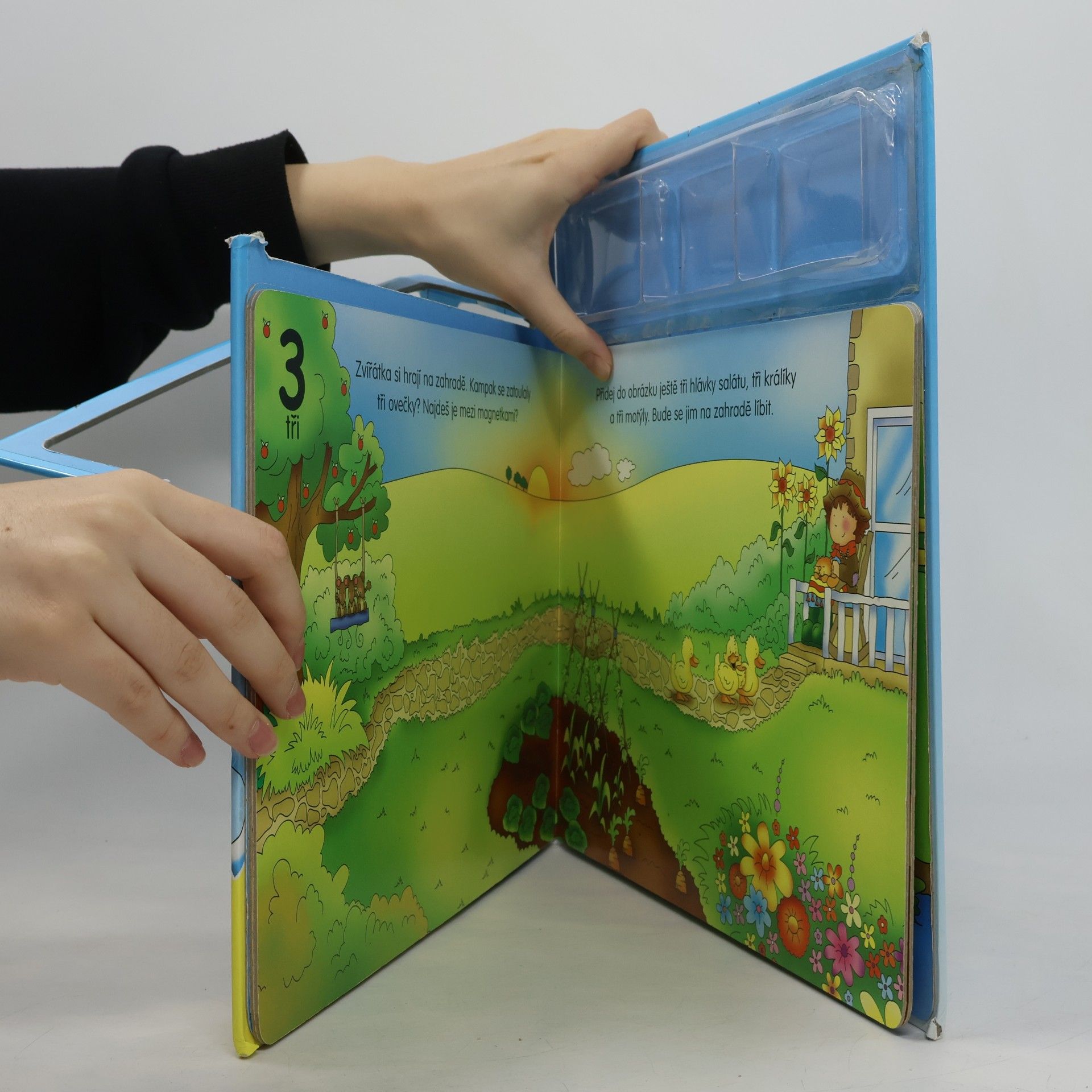 Louise Hubbard Hravé počítání : magnetická obrázková knížka