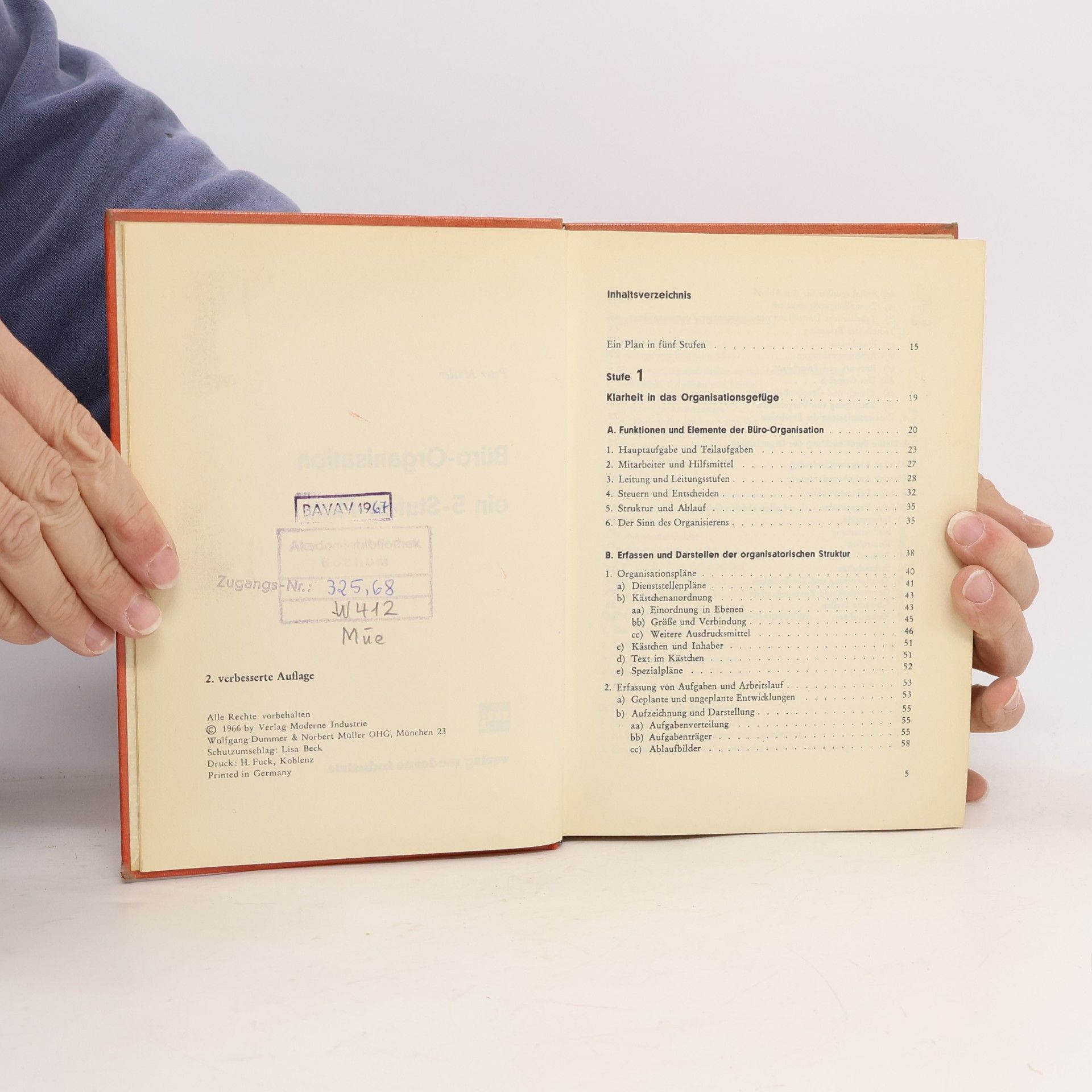 Peter M. Müller Büro-Organisation ein 5-Stufen-Plan