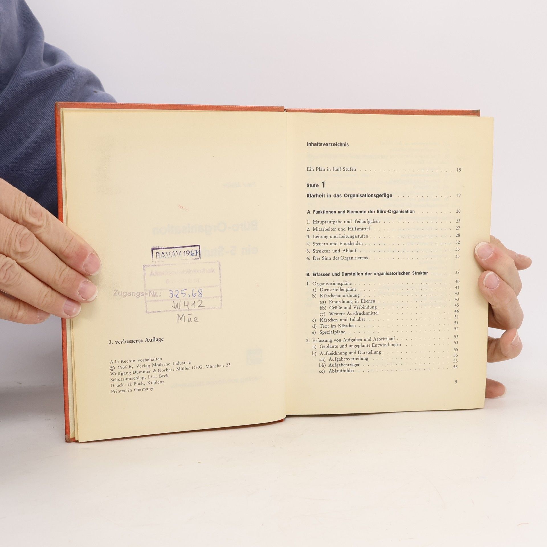 Peter M. Müller Büro-Organisation ein 5-Stufen-Plan