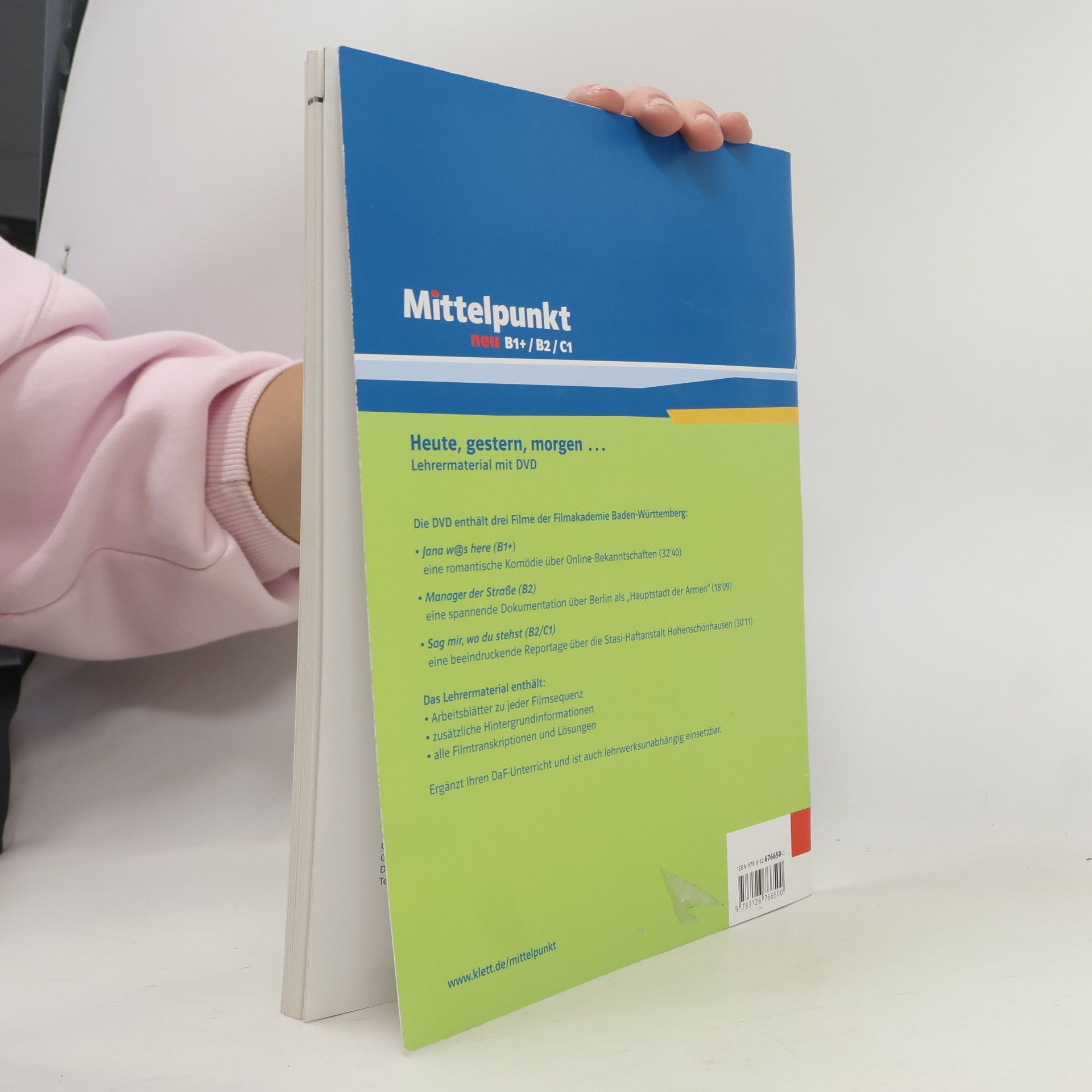 Ceruti, Barbara Mittelpunkt neu: Mittelpunkt - neu B1+/B2/C1 Heute, gestern, morgen ... - Lehrermaterial mit DVD