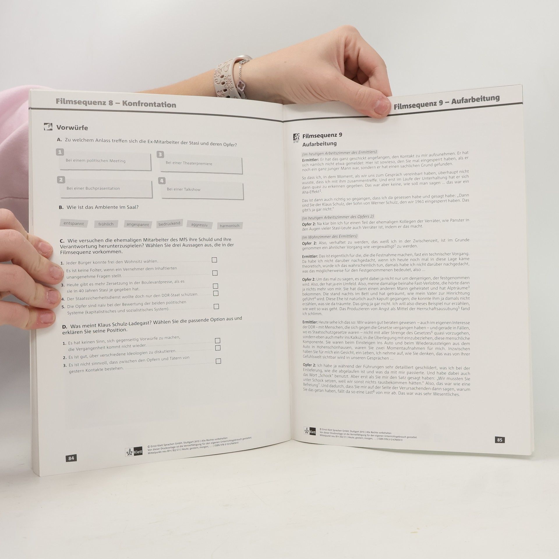 Ceruti, Barbara Mittelpunkt neu: Mittelpunkt - neu B1+/B2/C1 Heute, gestern, morgen ... - Lehrermaterial mit DVD