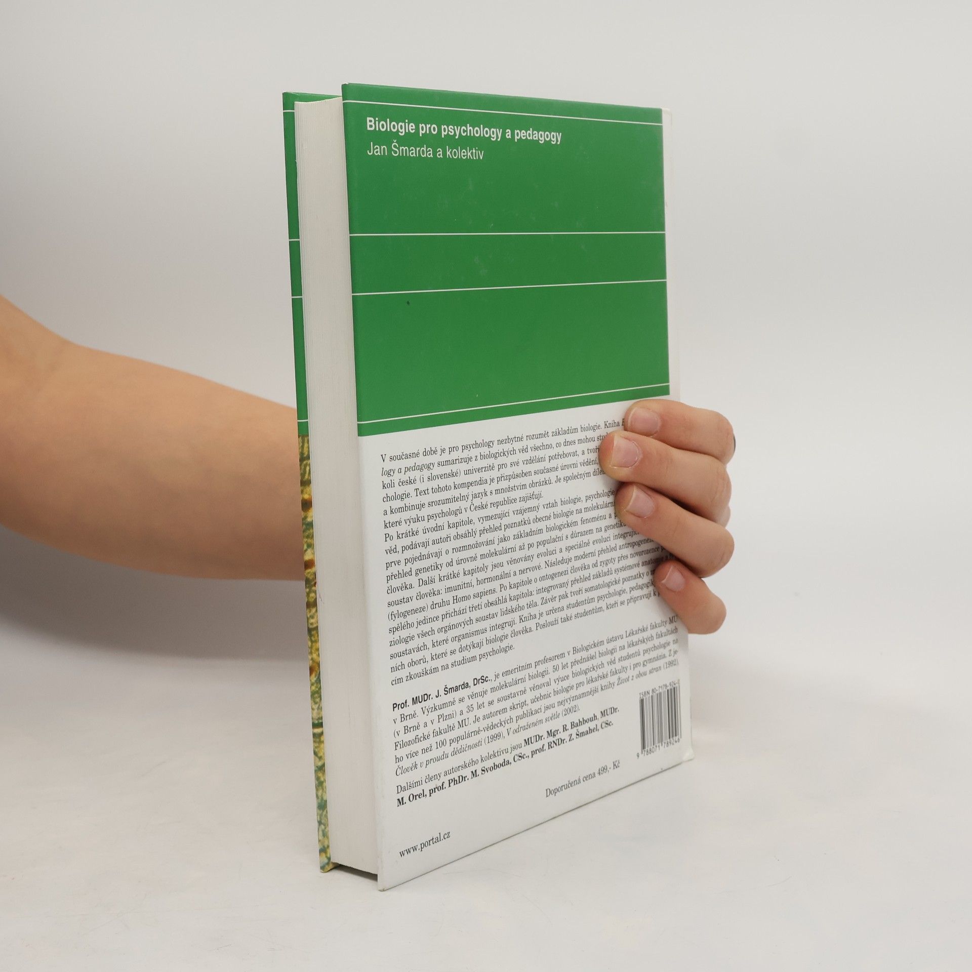 Jan Šmarda Biologie pro psychology a pedagogy