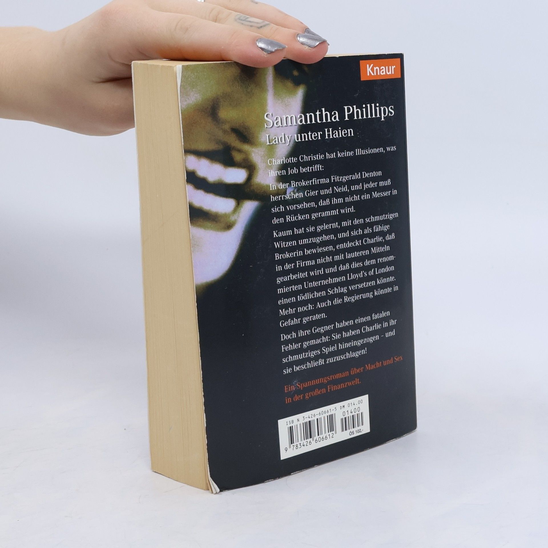 Samantha Phillips Lady unter Haien