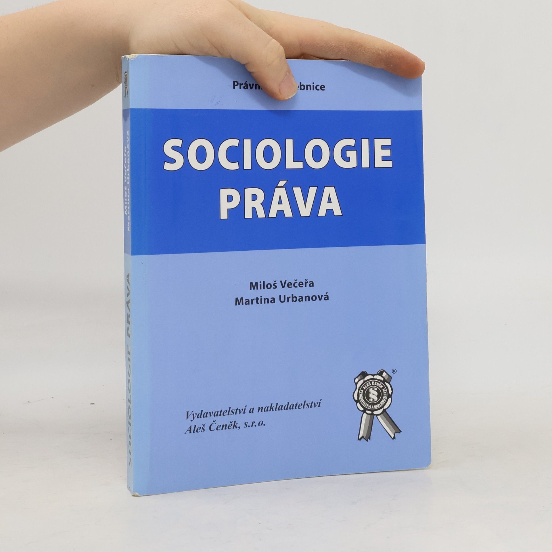 Miloš Večeřa Sociologie práva