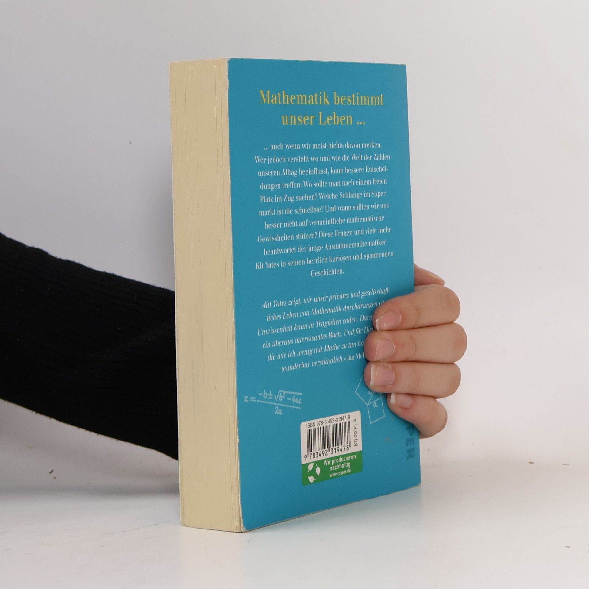 Kit Yates Warum Mathematik (fast) alles ist