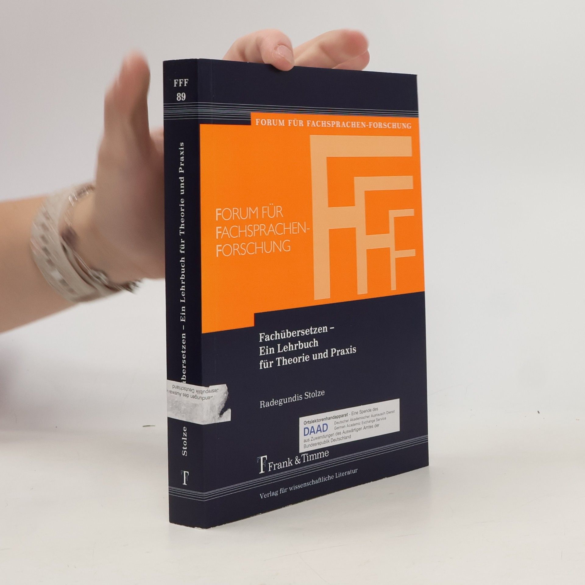 Fachübersetzen - ein Lehrbuch für Theorie und Praxis
