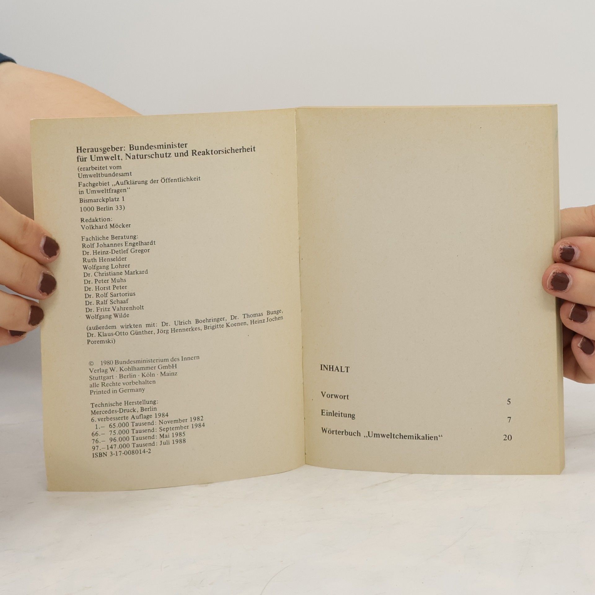 Autorenkollektiv Was Sie schon immer über Umweltchemikalien wissen wollten