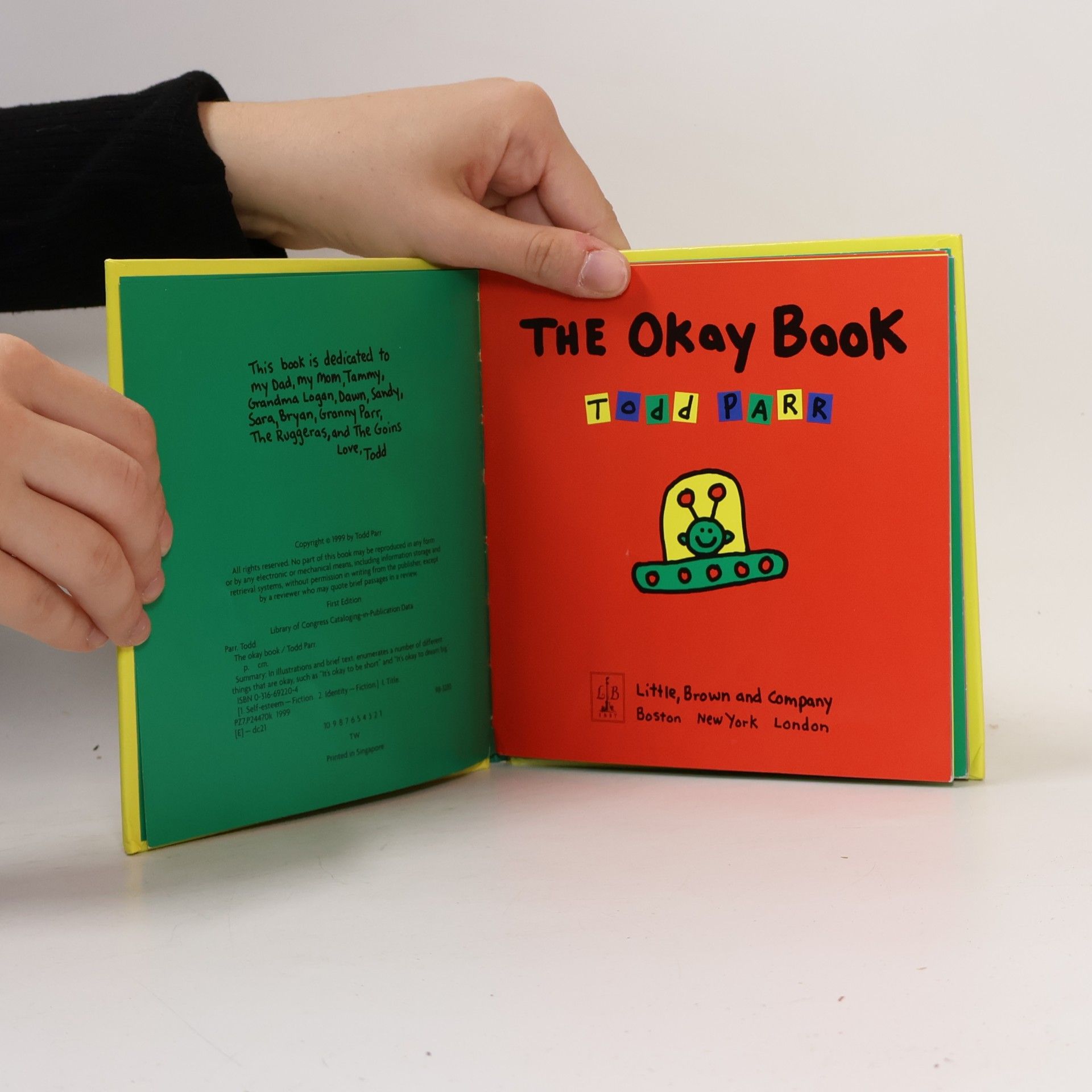 Todd Parr The Okay Book
