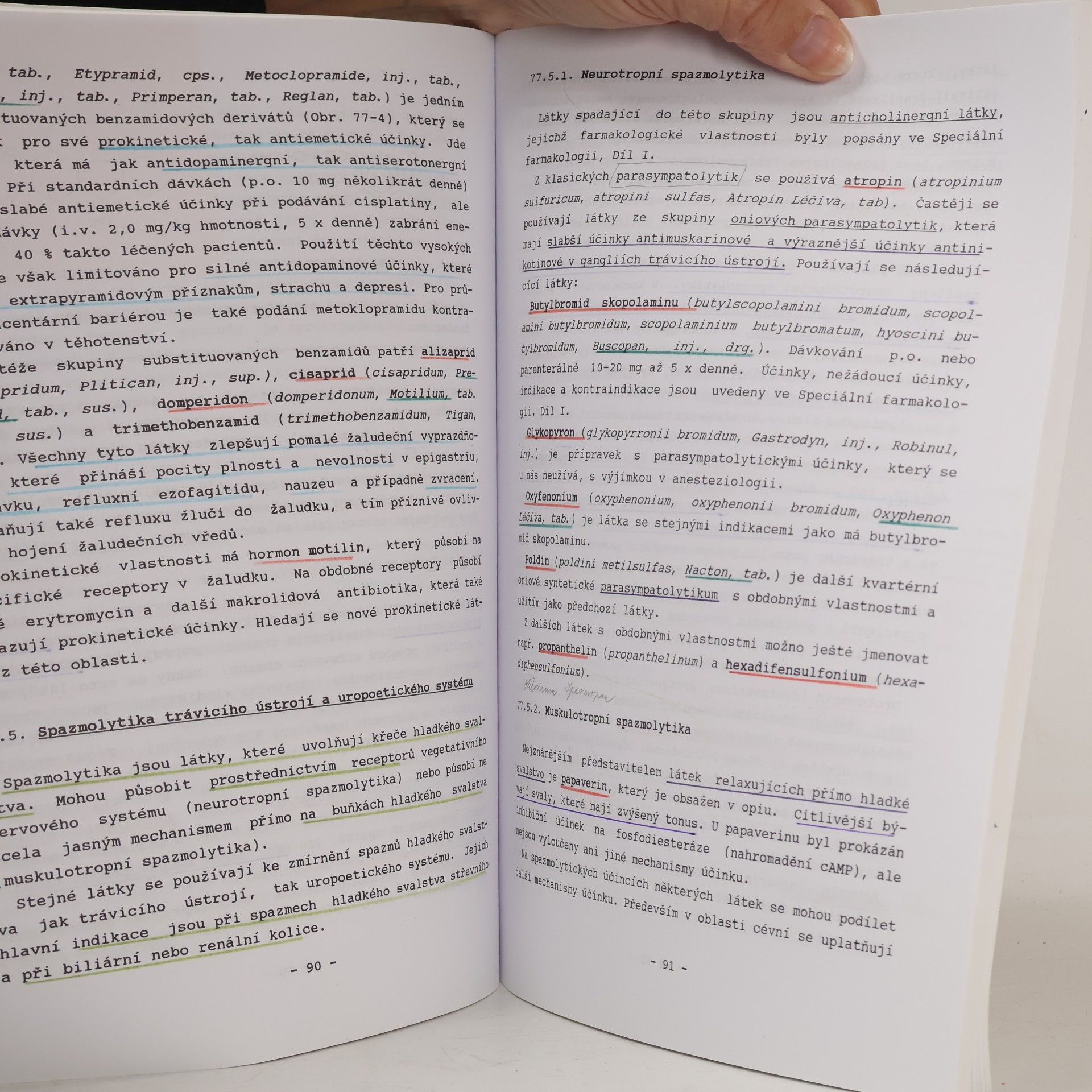 Sixtus Hynie Speciální farmakologie Díl V.