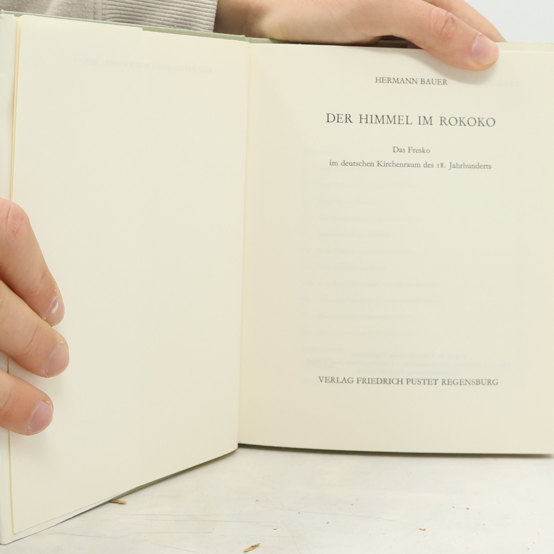 Hermann Bauer Der Himmel im Rokoko