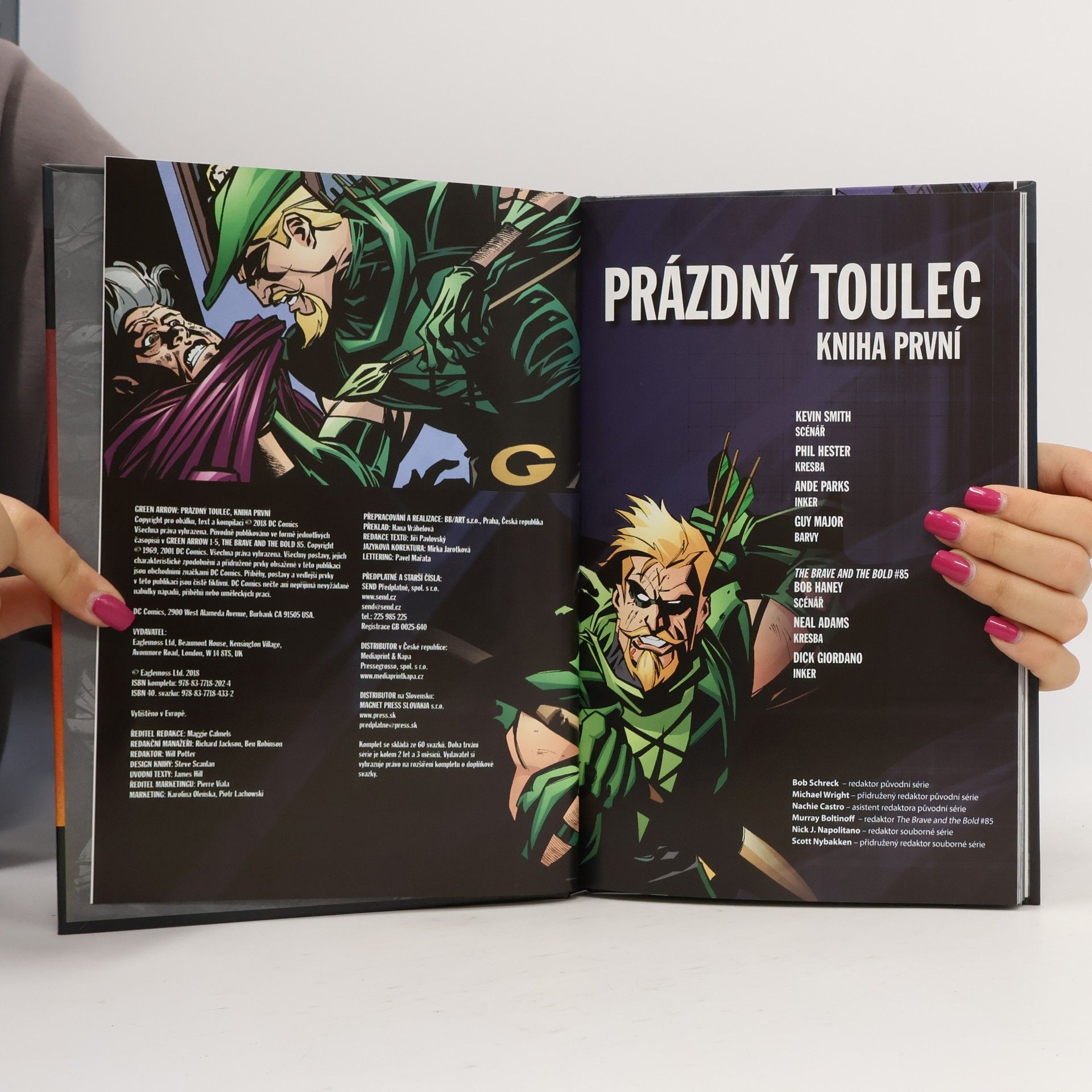 Kevin Smith Green Arrow. Prázdný toulec. Kniha první