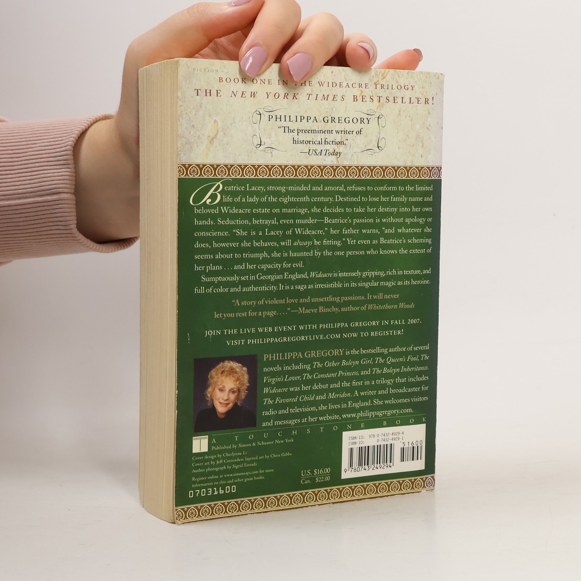 Philippa Gregory Wideacre