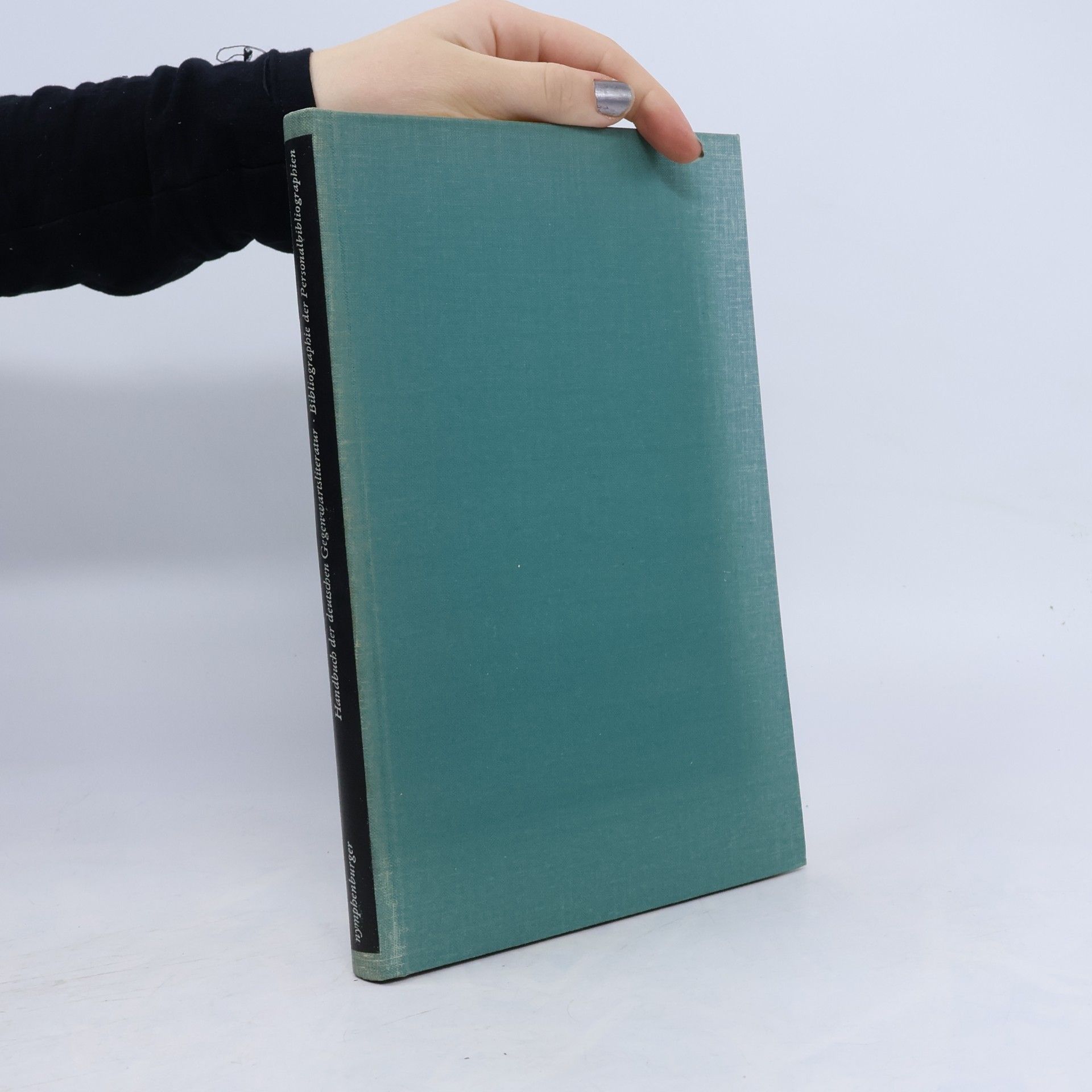 Various authors Handbuch der deutschen Gegenwartsliteratur. Bibliographie der Personalbibliographien