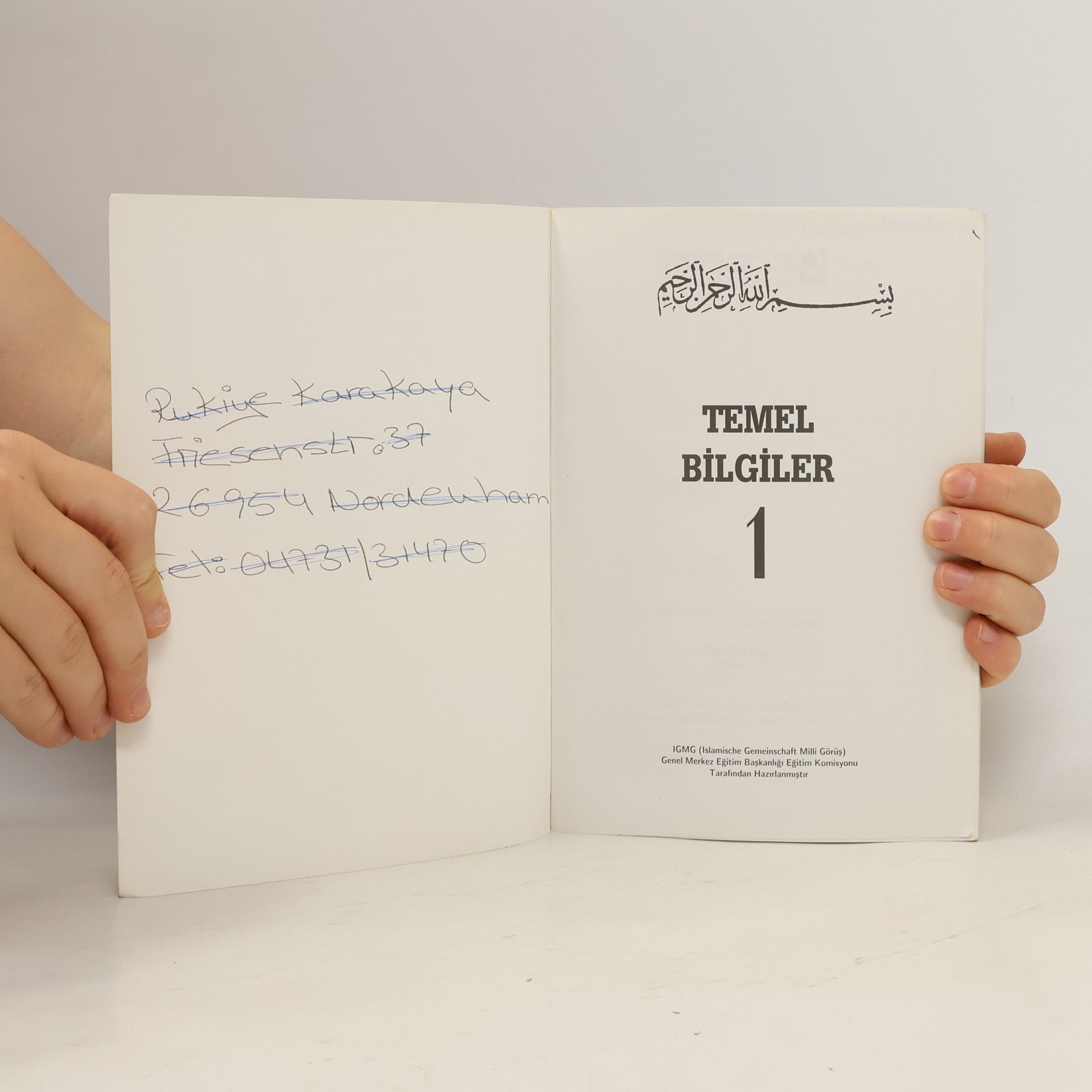 Various authors Temel Bilgiler 1