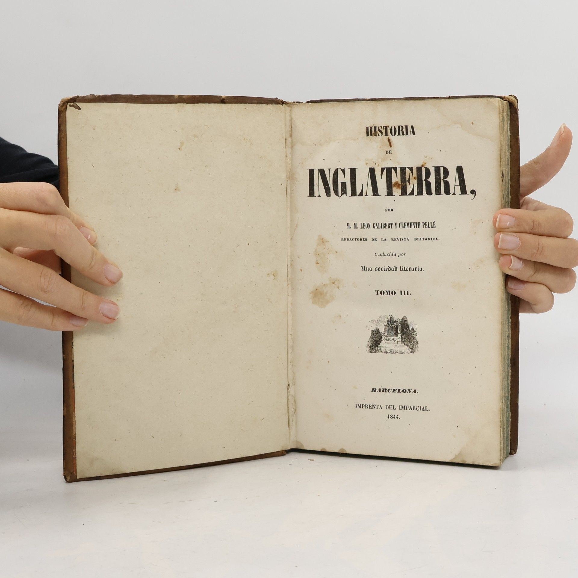 M. Leon Galibert Historia de Inglaterra, Tomo III.