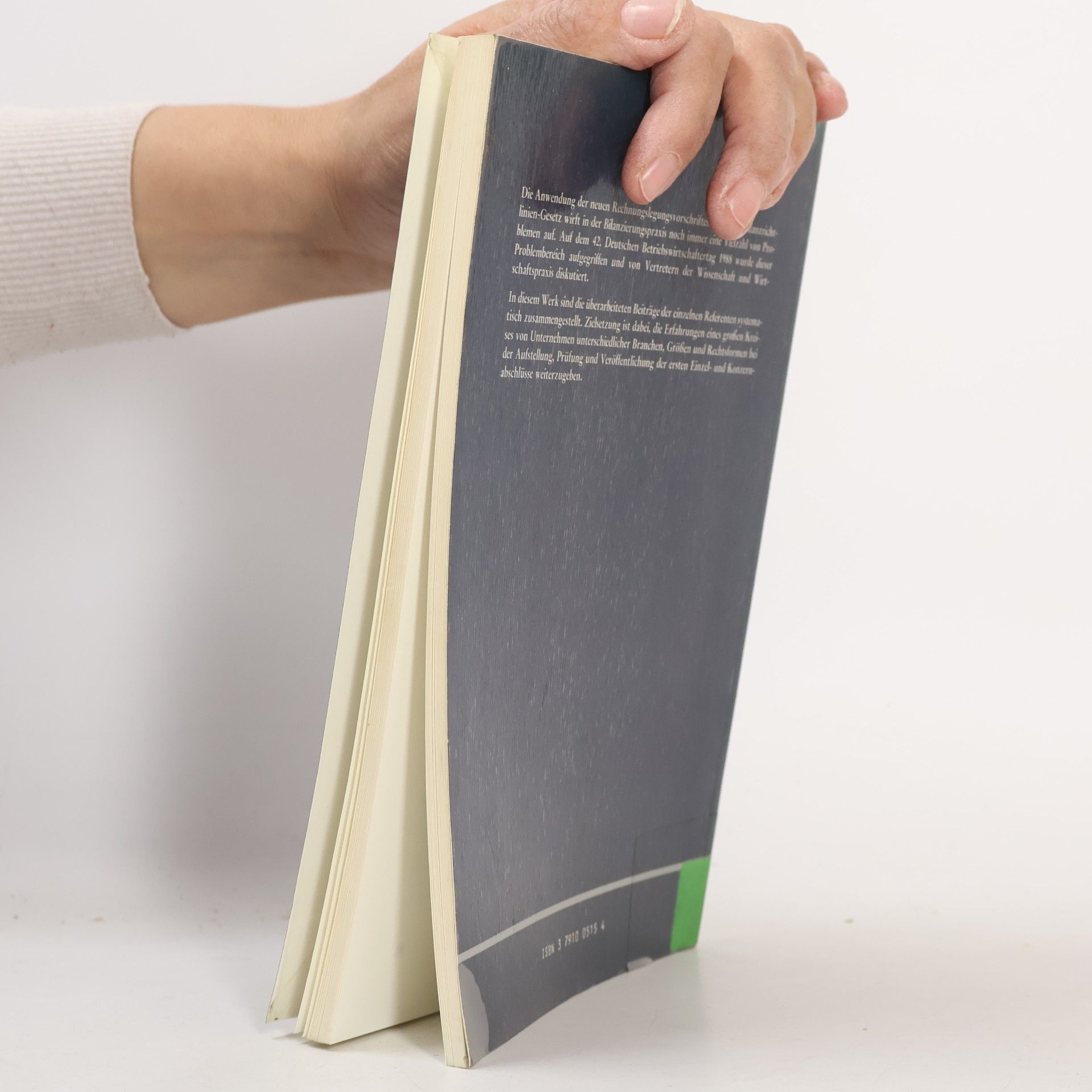 Hf Ottmann Erste Erfahrungen mit den neuen Rechnungslegungsvorschriften