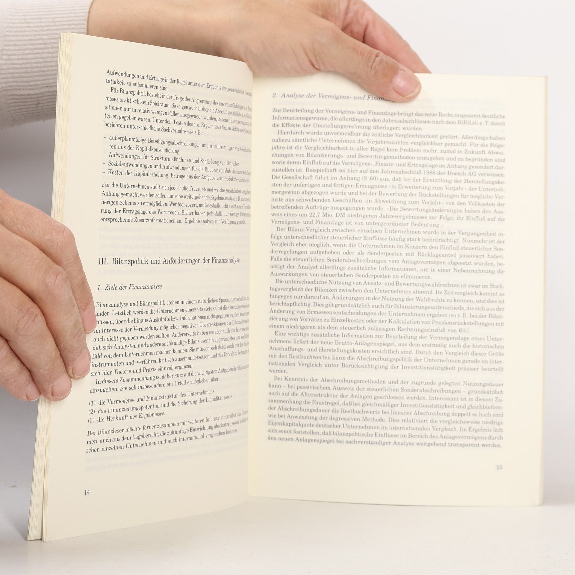 Hf Ottmann Erste Erfahrungen mit den neuen Rechnungslegungsvorschriften