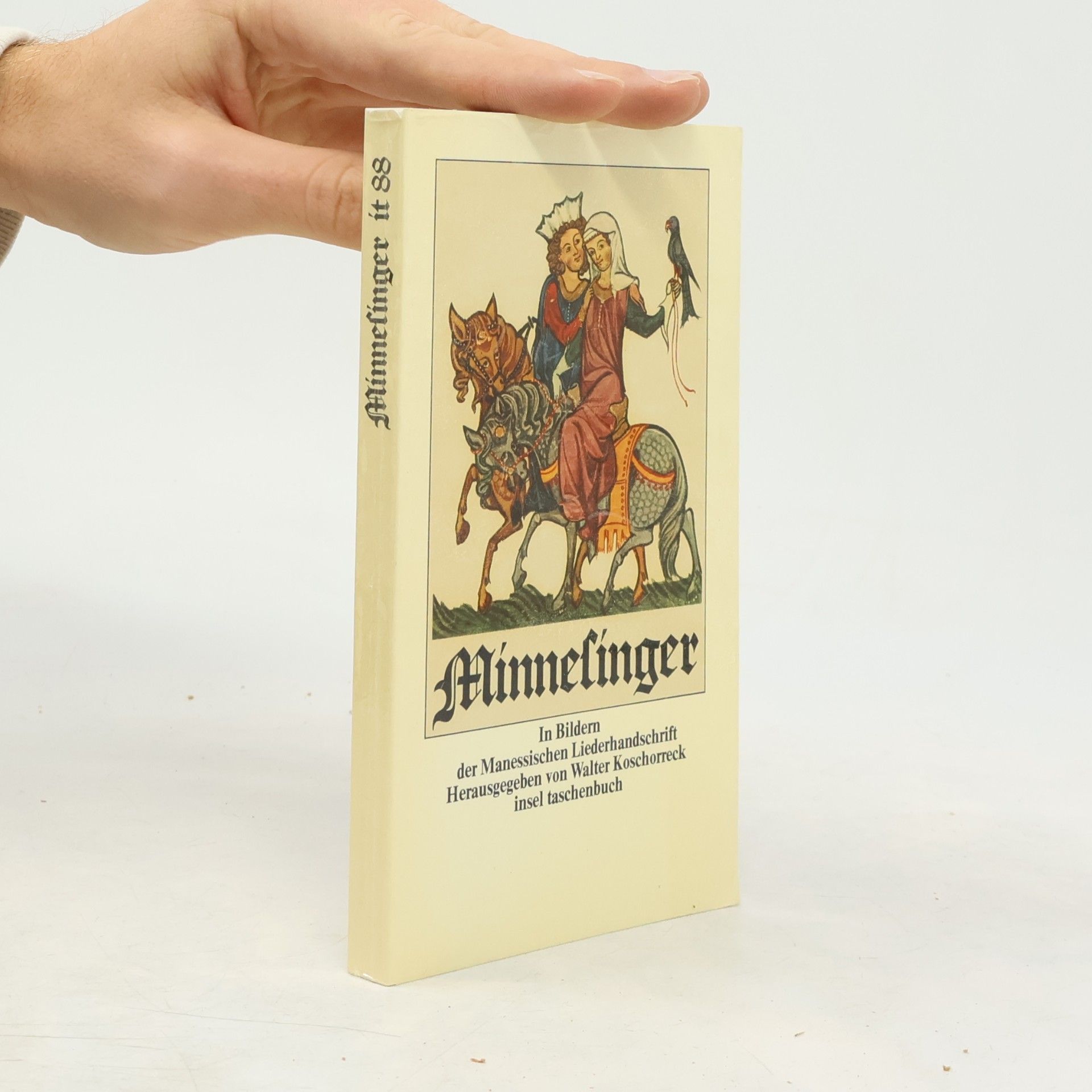 Walter Koschorreck Minnesinger in Bildern der Manessischen Liederhandschrift