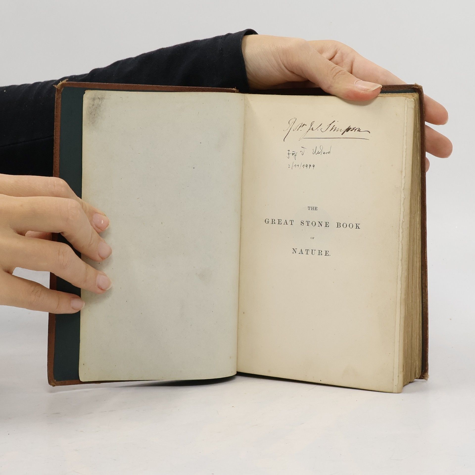 Various authors The Great Stone-Book of Nature