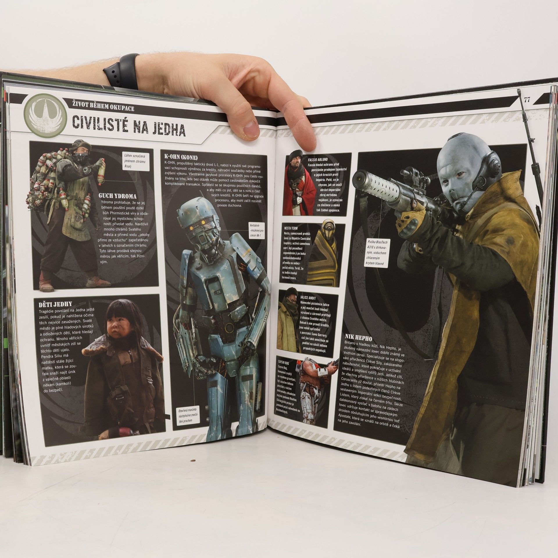 Pablo Hidalgo Star Wars Rogue One. Velký obrazový průvodce