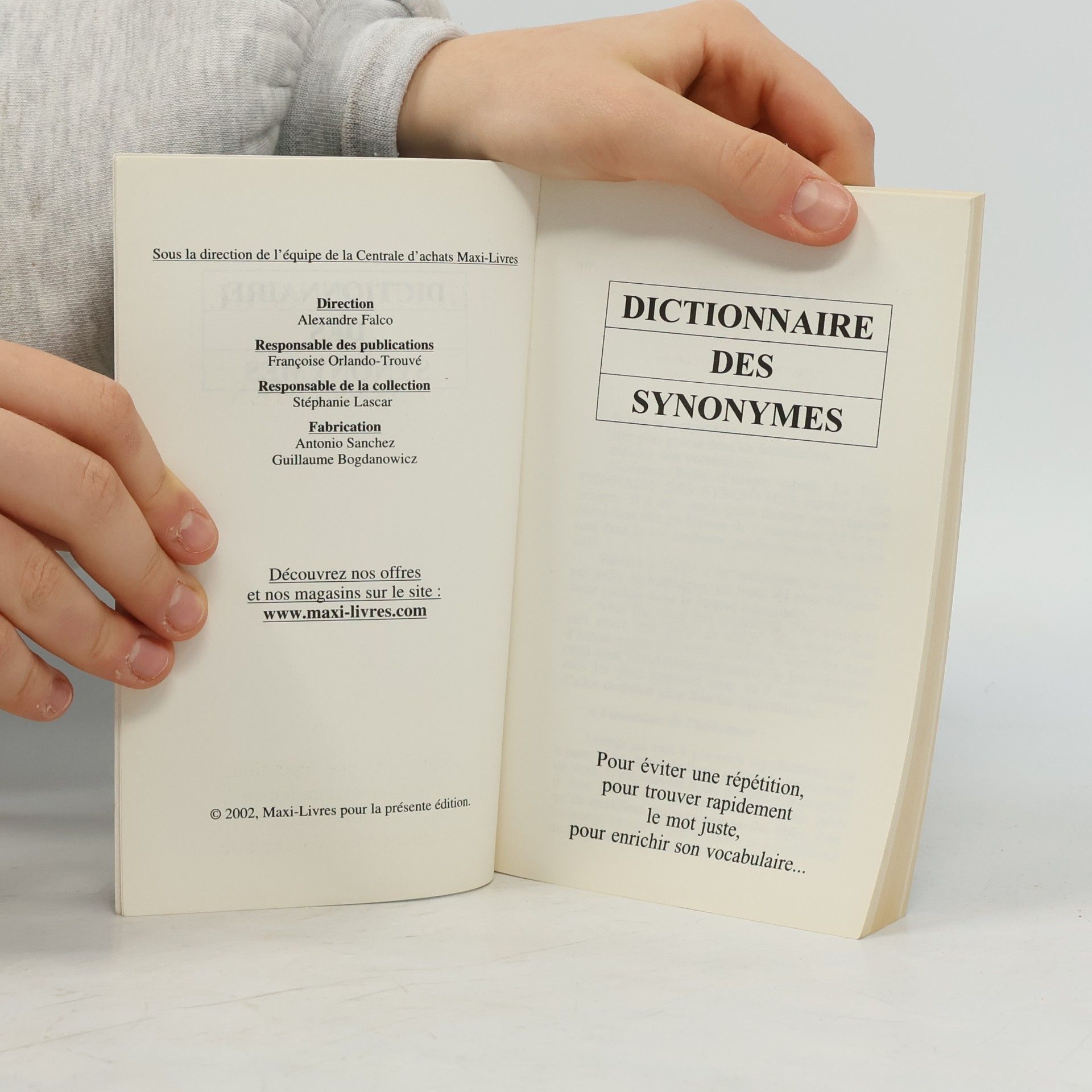 Pierre Ripert Dictionnaire des synonymes de la langue française