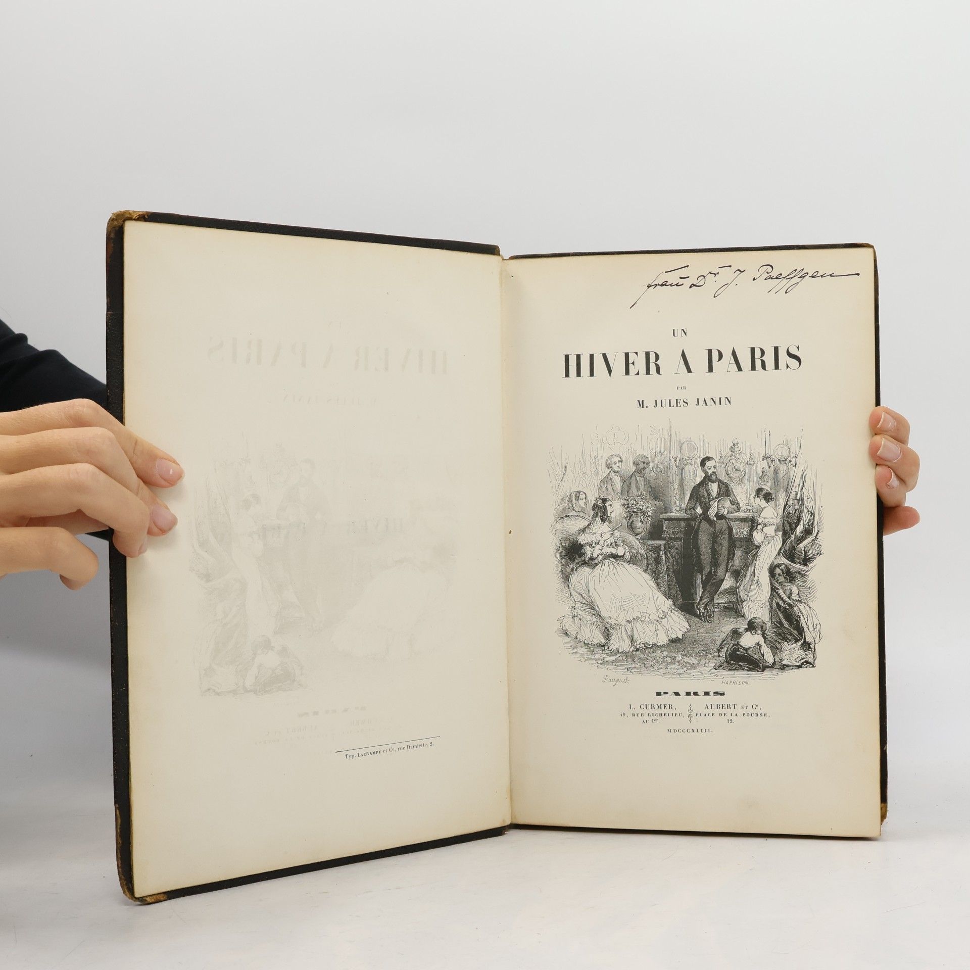 M. Jules Janin Un hiver a Paris