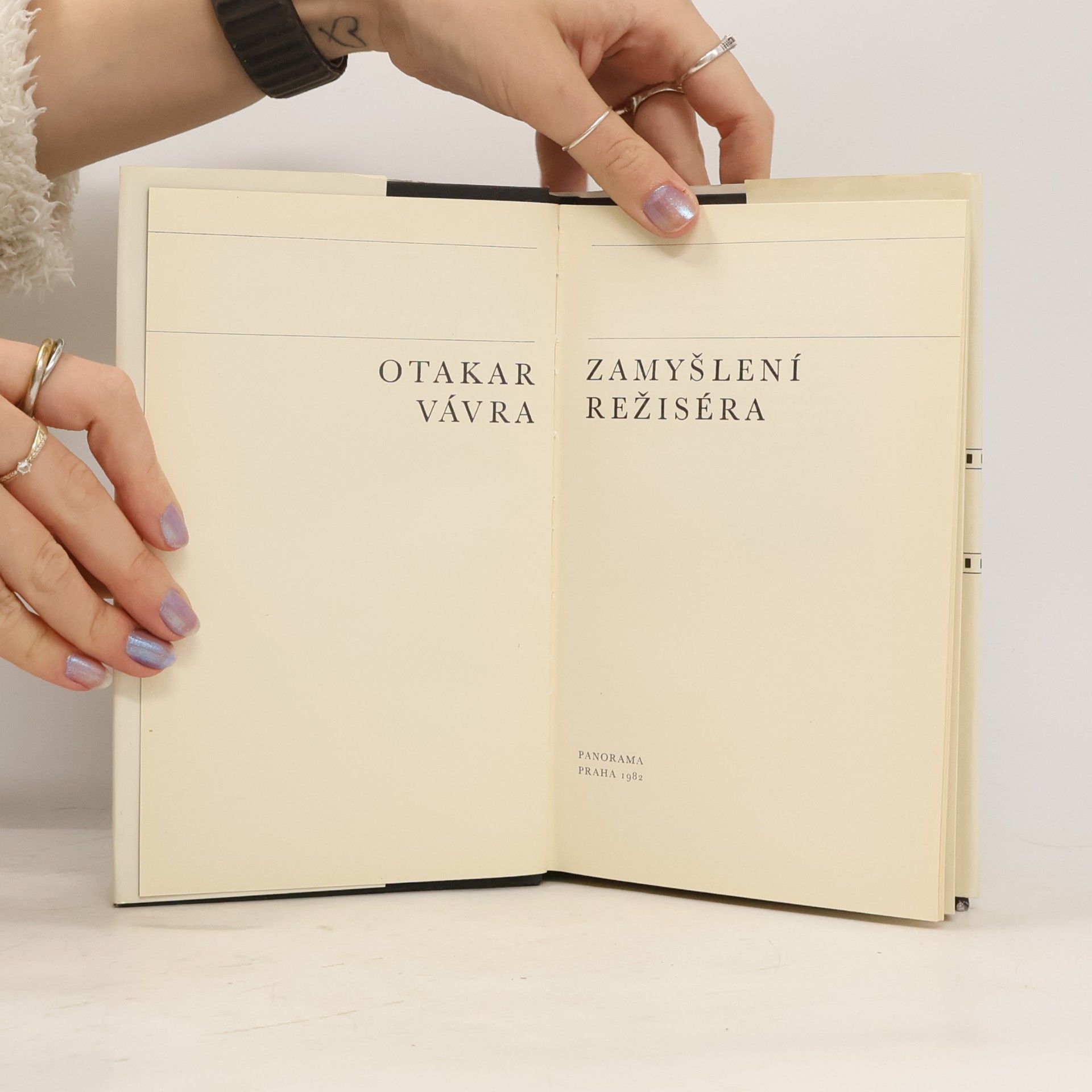 Otakar Vávra Zamyšlení režiséra