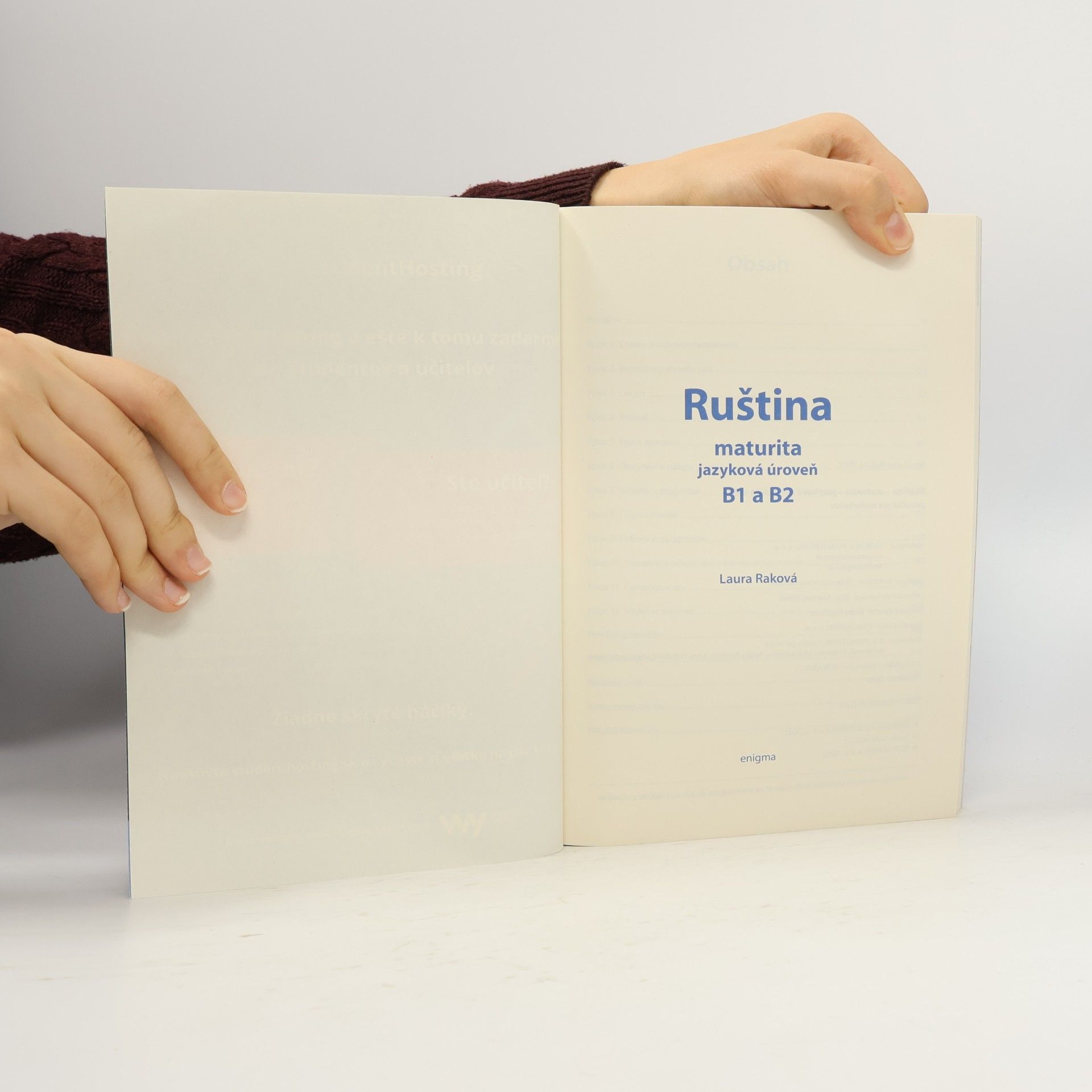 Laura Raková Ruština cvičebnica B1/B2. Kniha 1