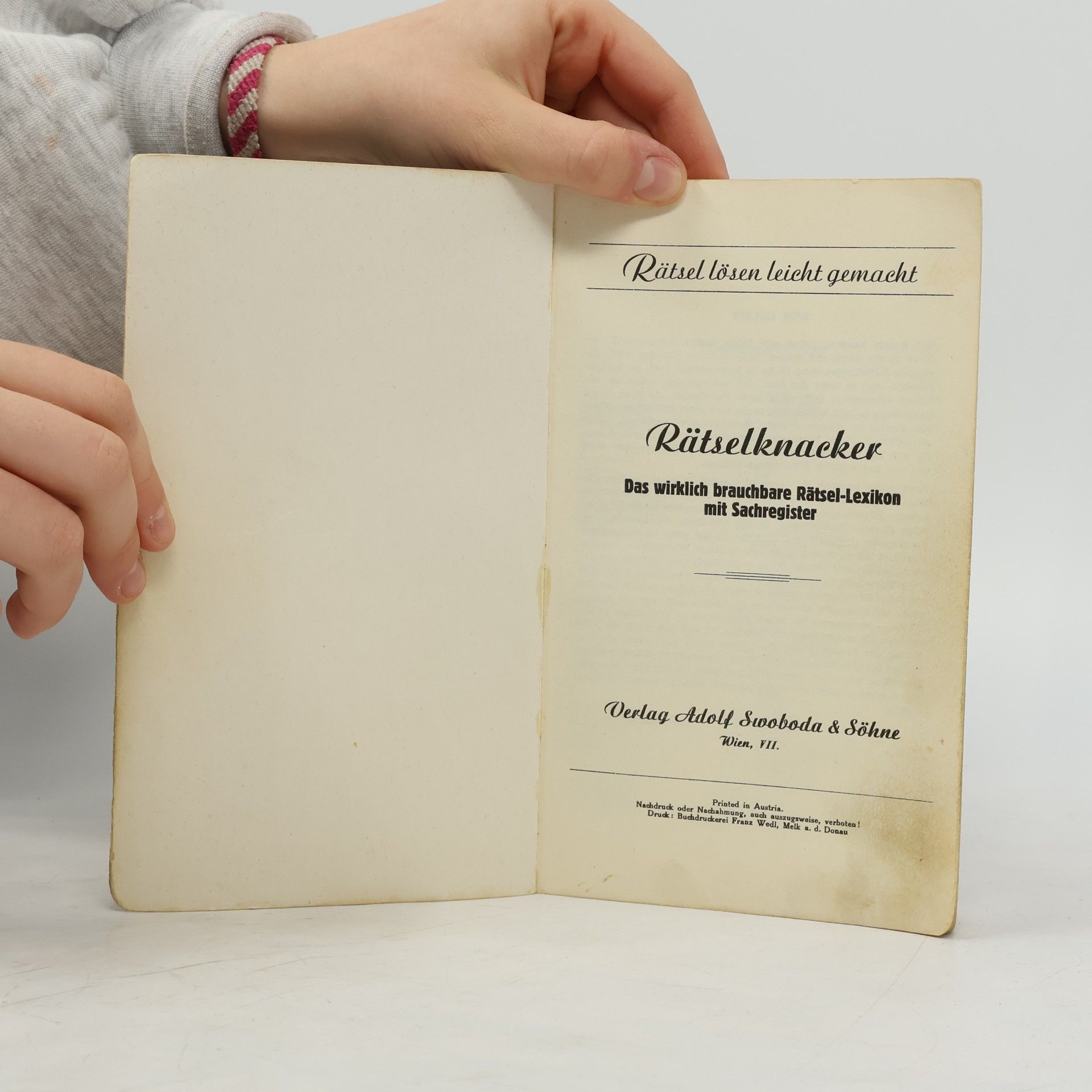 Autorenkollektiv Rätsel Lexikon