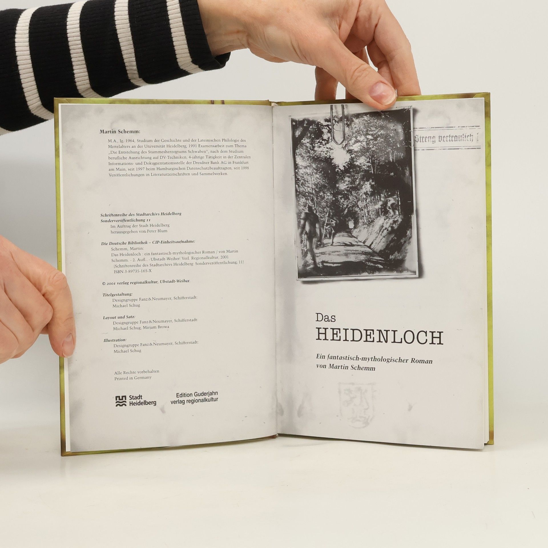 Martin Schemm Das Heidenloch