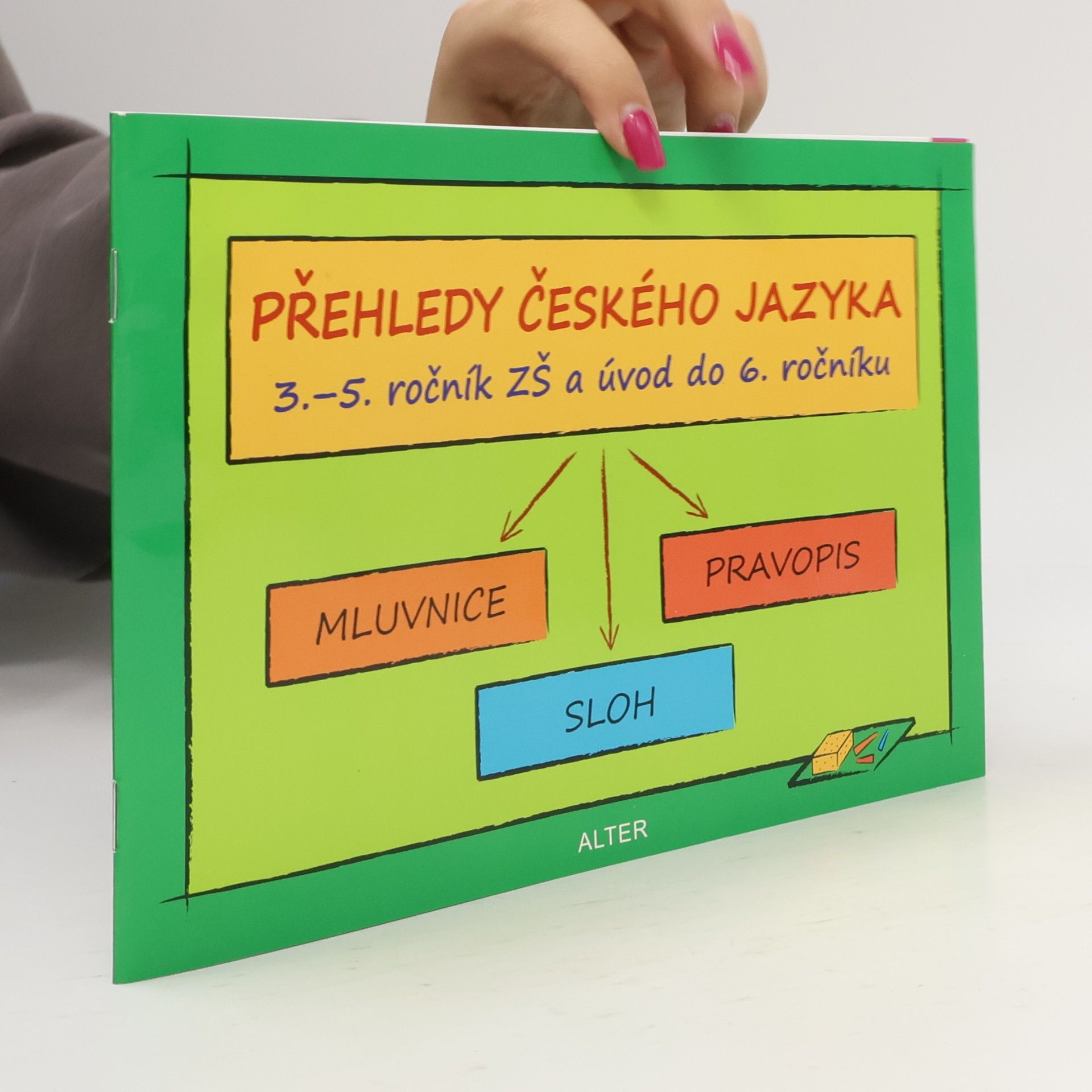 Přehledy českého jazyka 3.- 5. ročník ZŠ a úvod do 6. ročníku